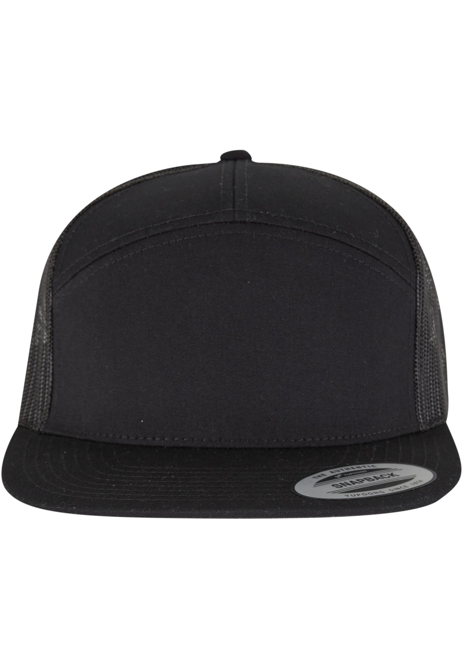 7 Panel Classic Trucker Cap blk/blk | blk/blk