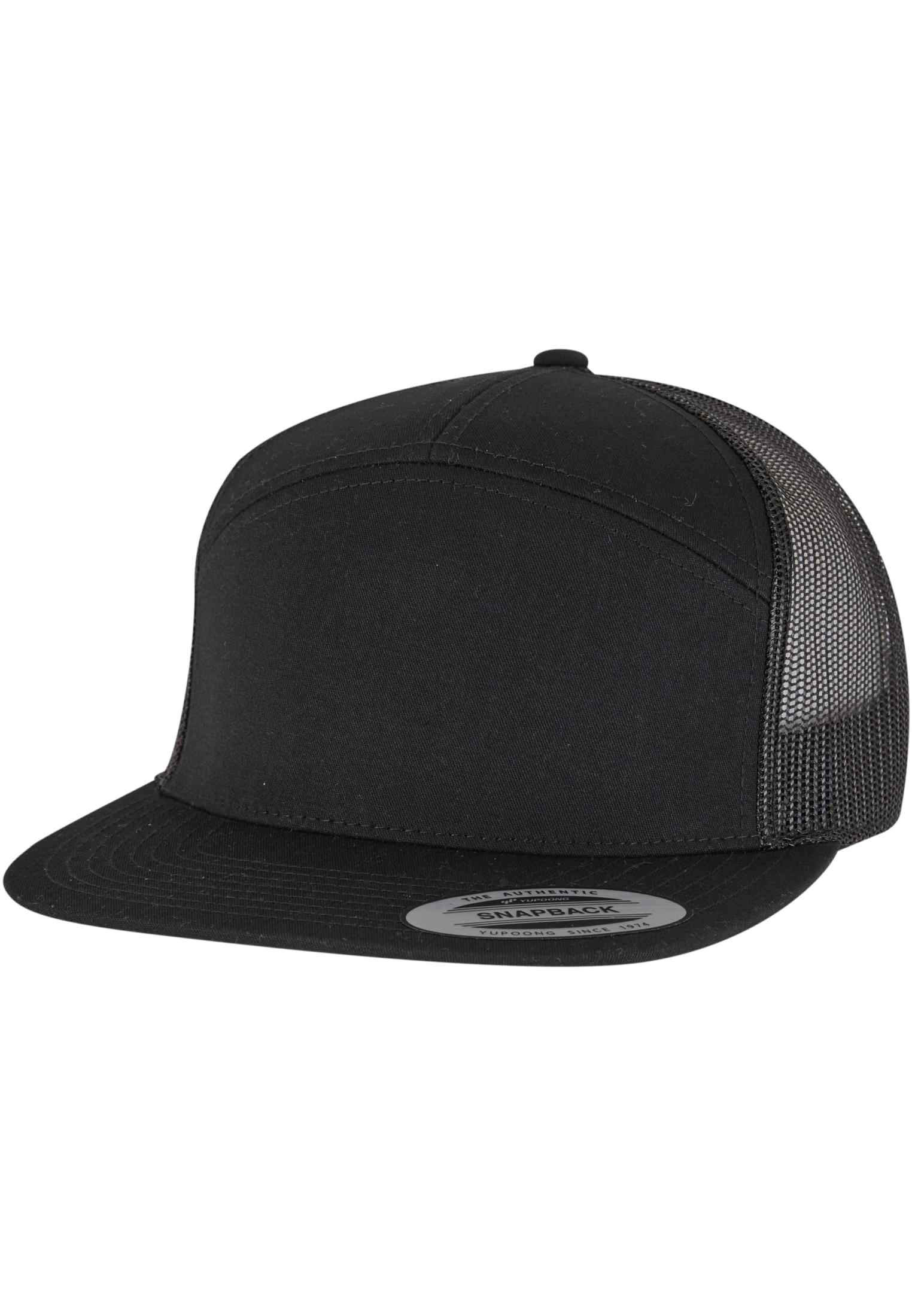 7 Panel Classic Trucker Cap blk/blk | blk/blk