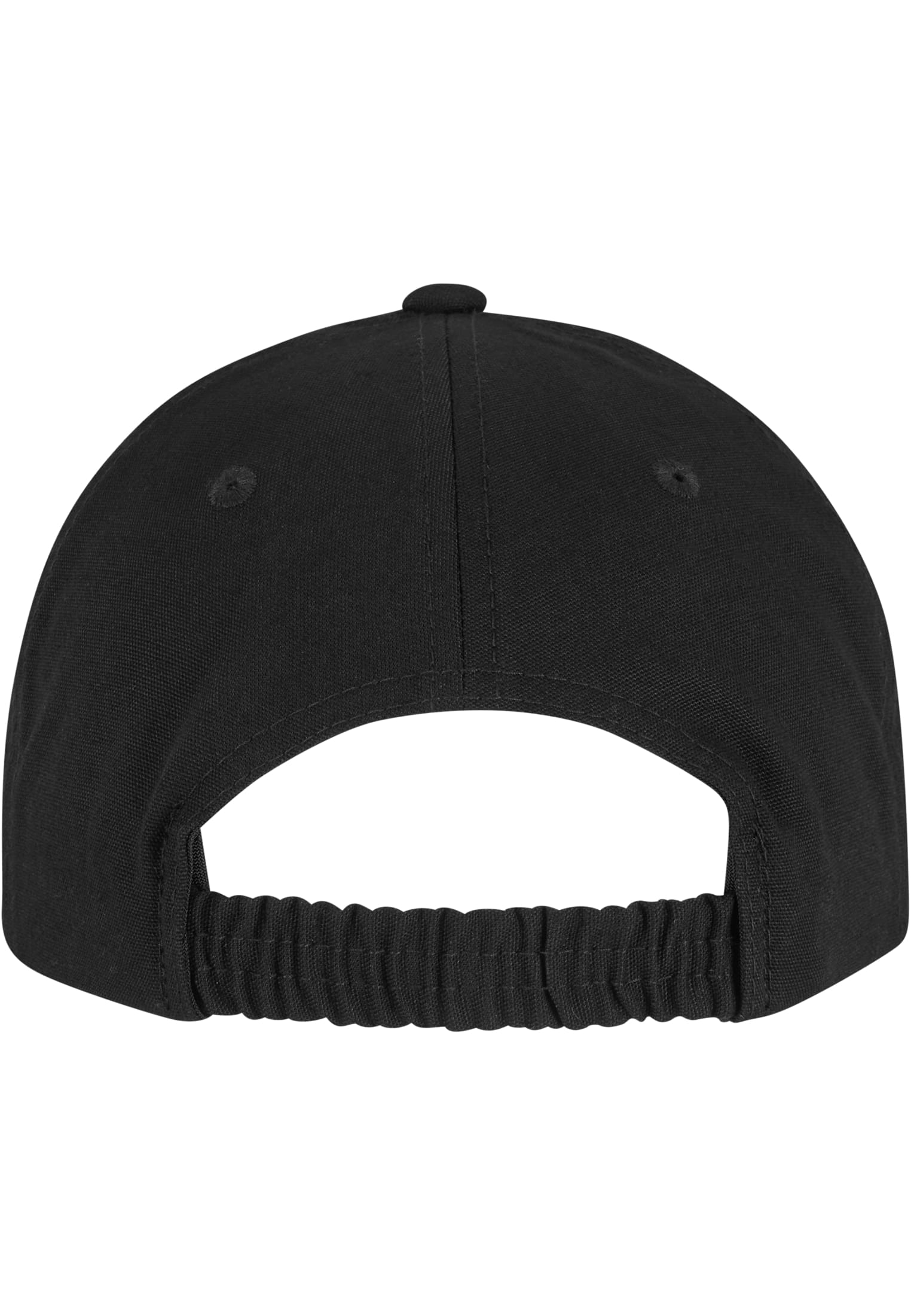 Cap Low Profile with elastic snip black | black