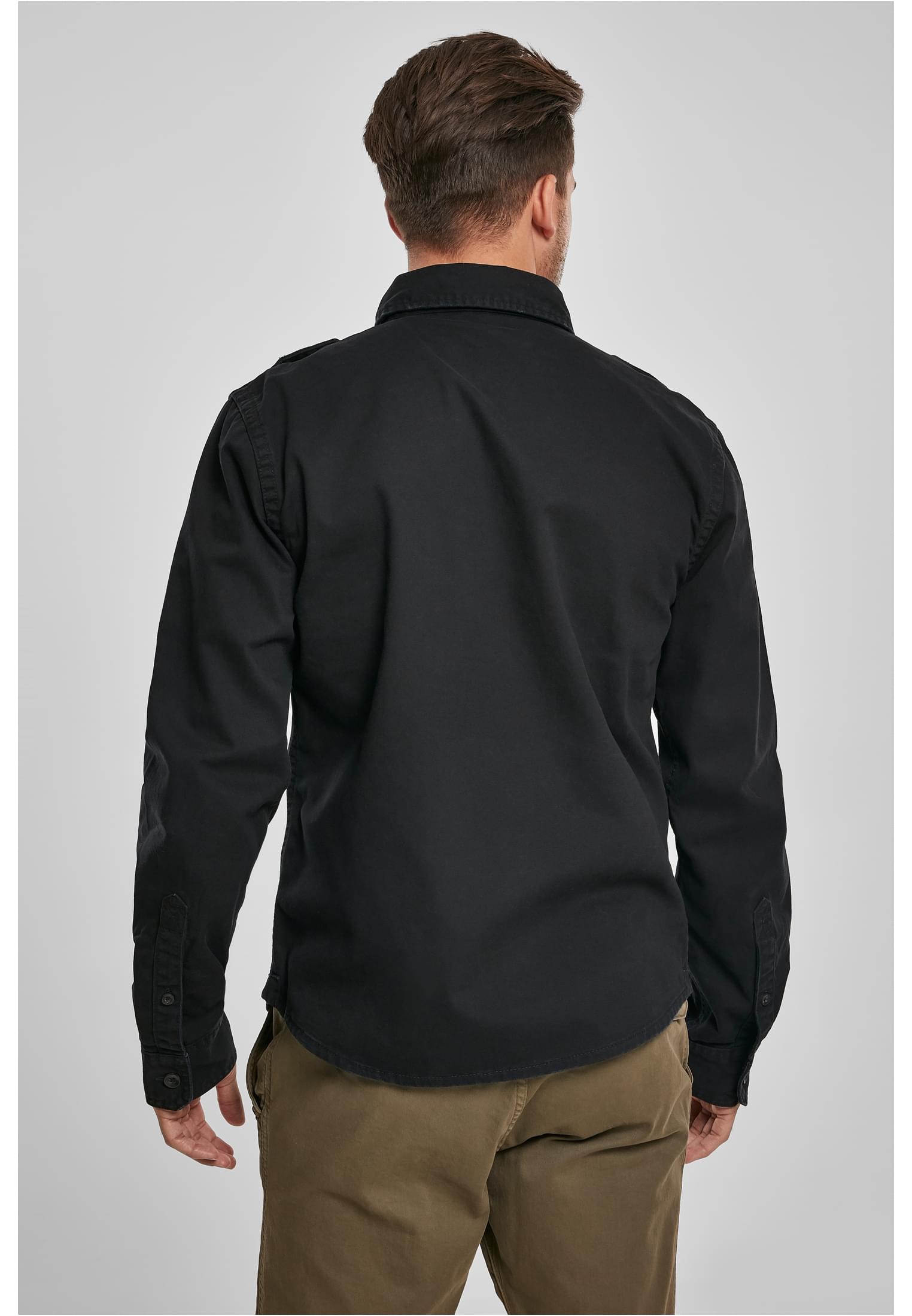 Vintage Shirt longsleeve black | black