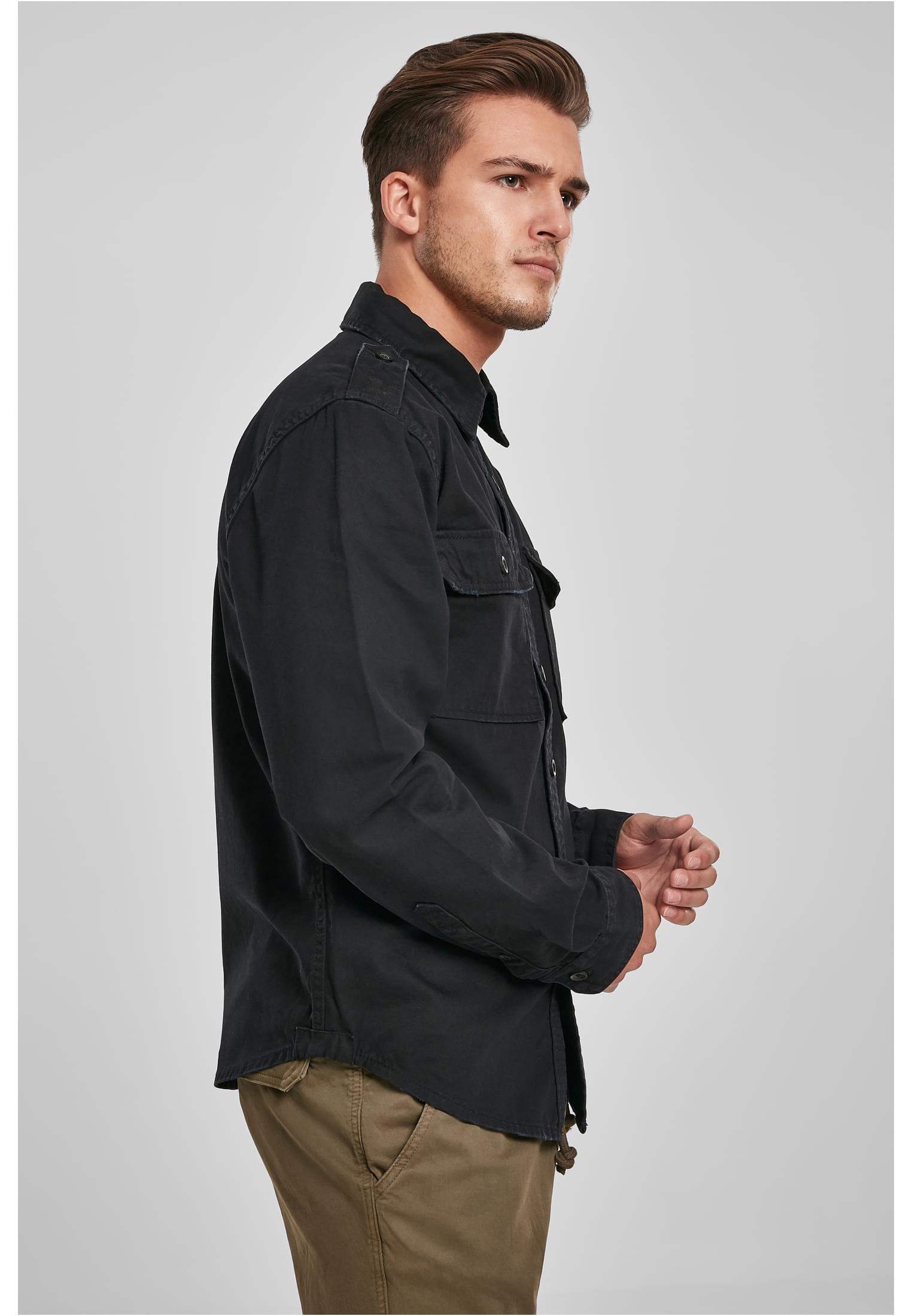 Vintage Shirt longsleeve black | black