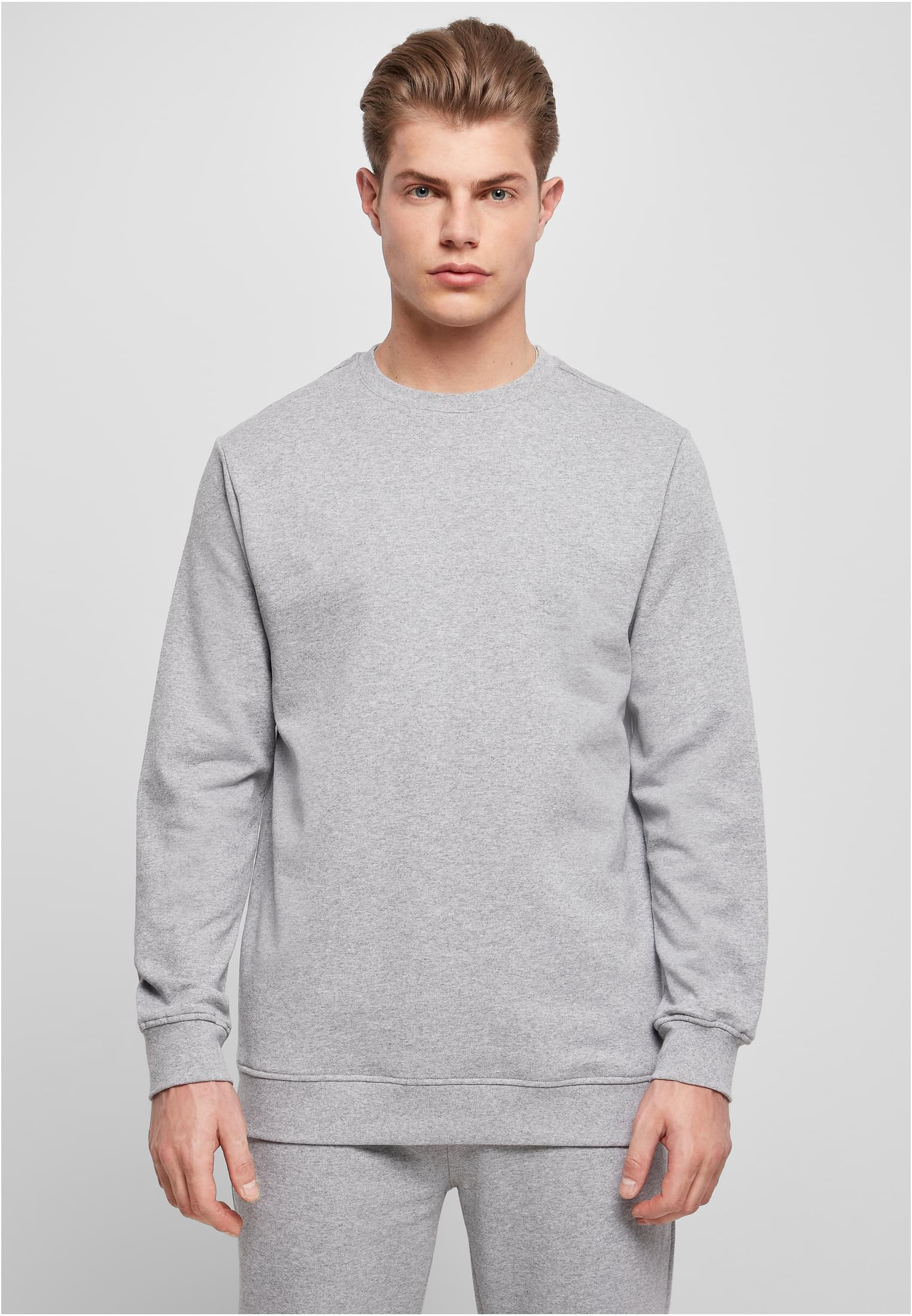 Basic Crewneck heather grey | heather grey