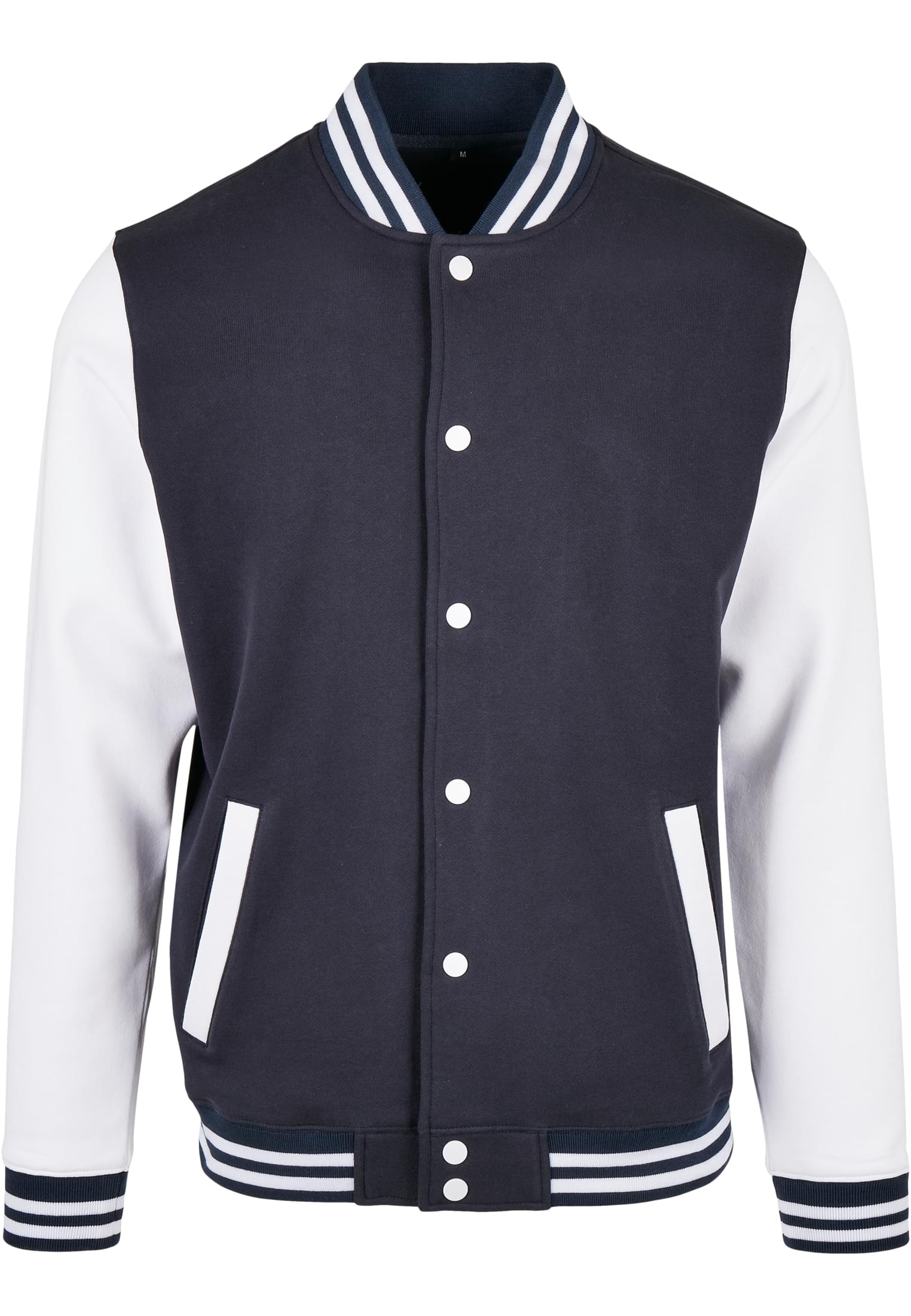 Basic College Jacket navy/white | navy/white