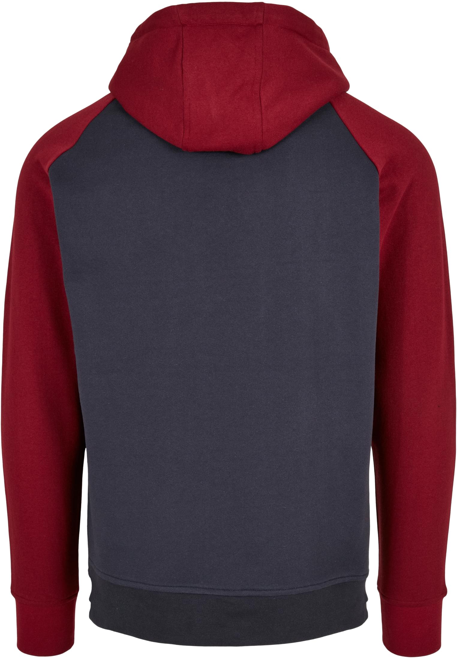 Basic Raglan Hoody nvy/burgundy | nvy/burgundy