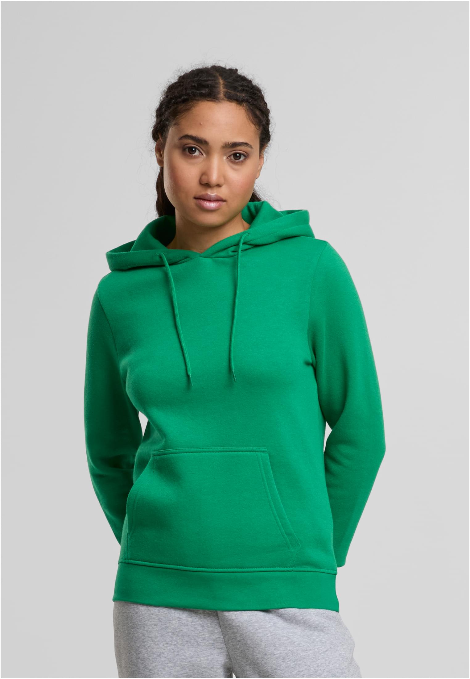 Ladies Basic Hoody c.green | c.green