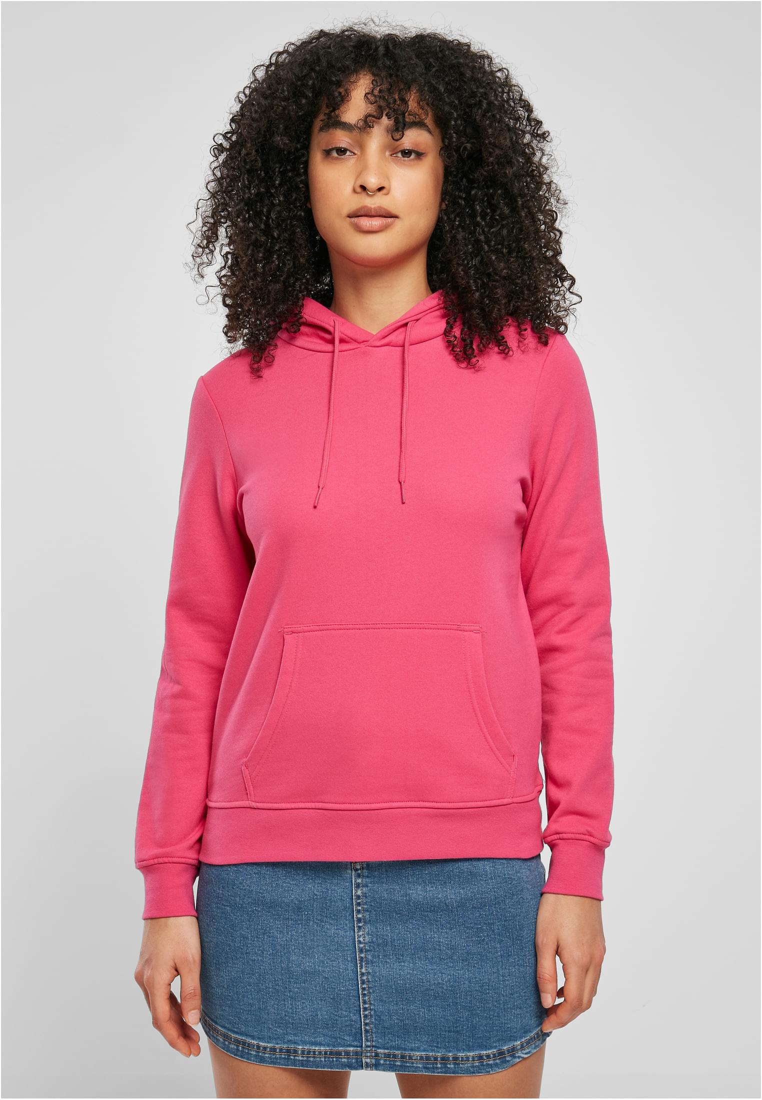 Ladies Basic Hoody hibiskus pink | hibiskus pink