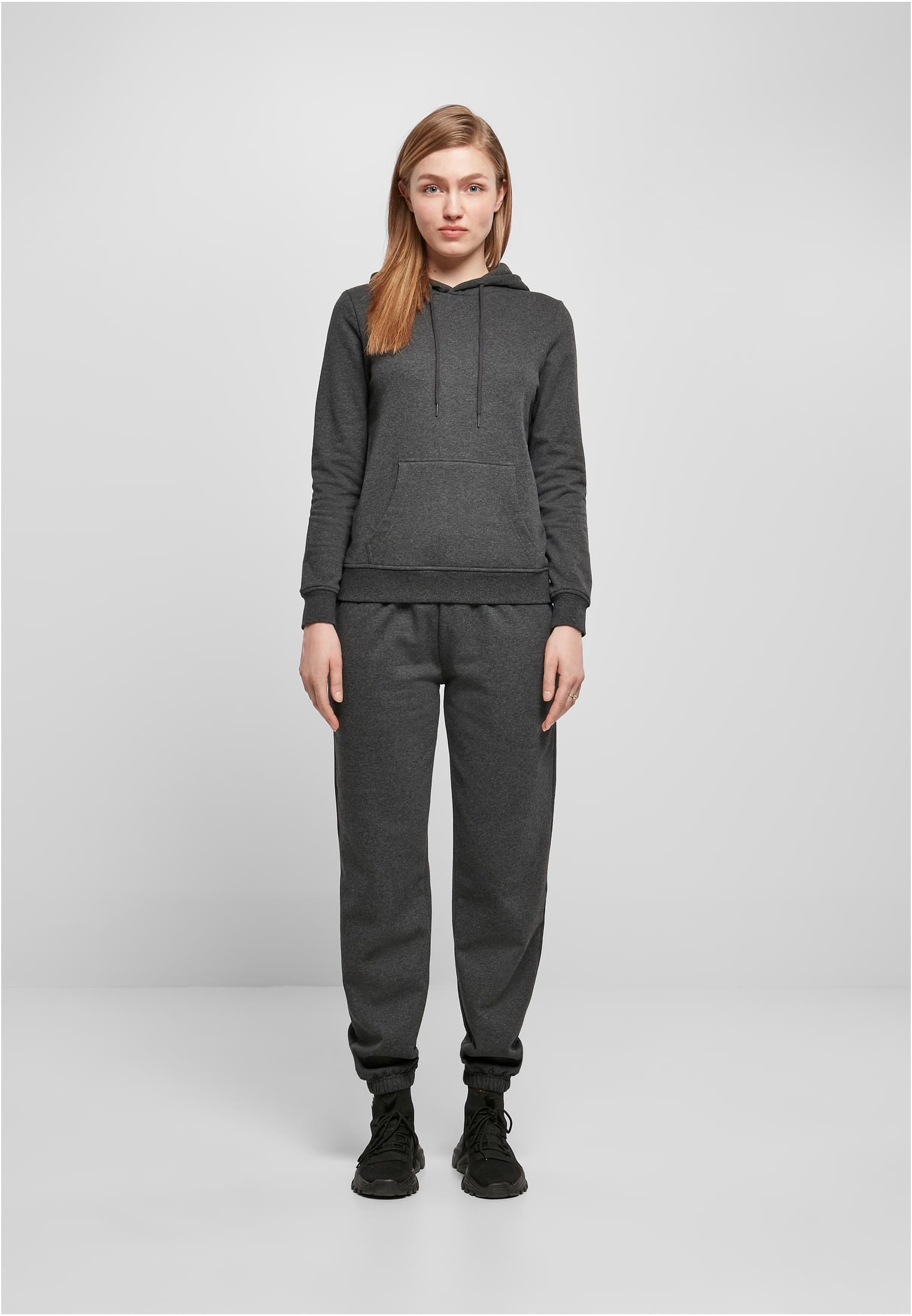 Ladies Basic Hoody charcoal | charcoal