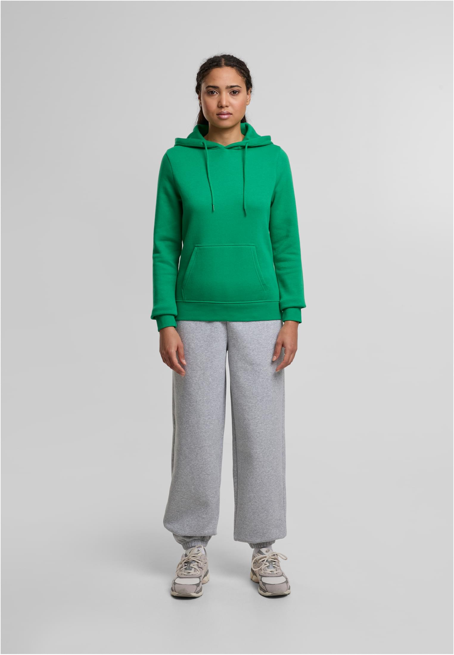 Ladies Basic Hoody c.green | c.green