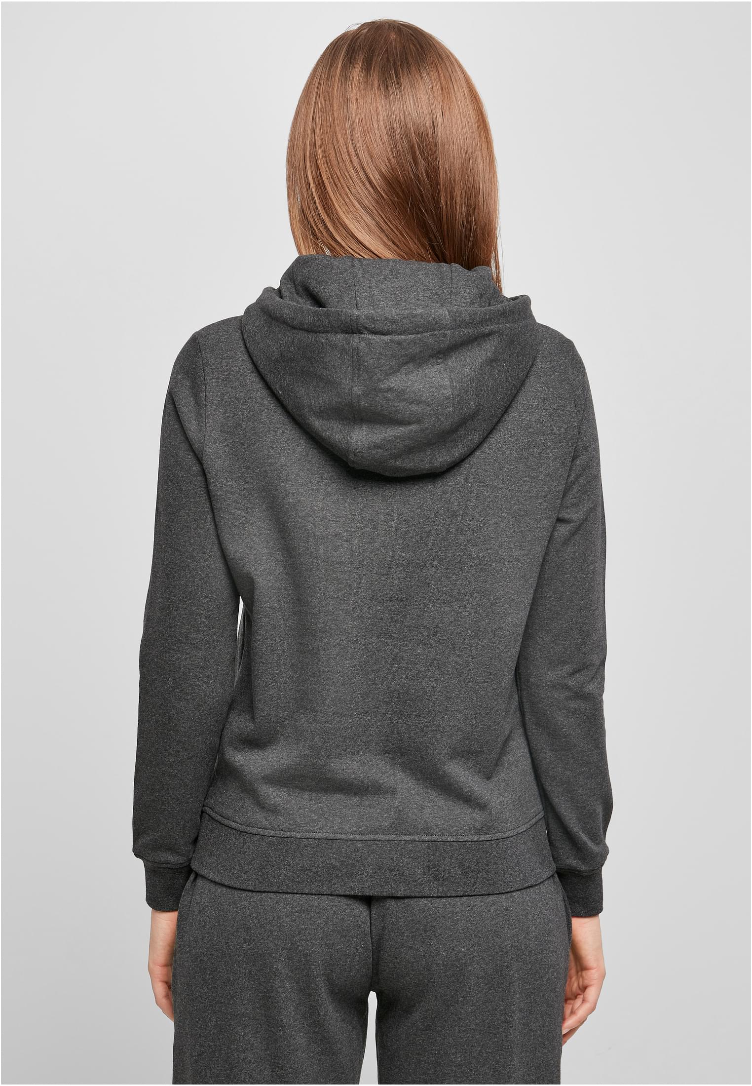 Ladies Basic Hoody charcoal | charcoal