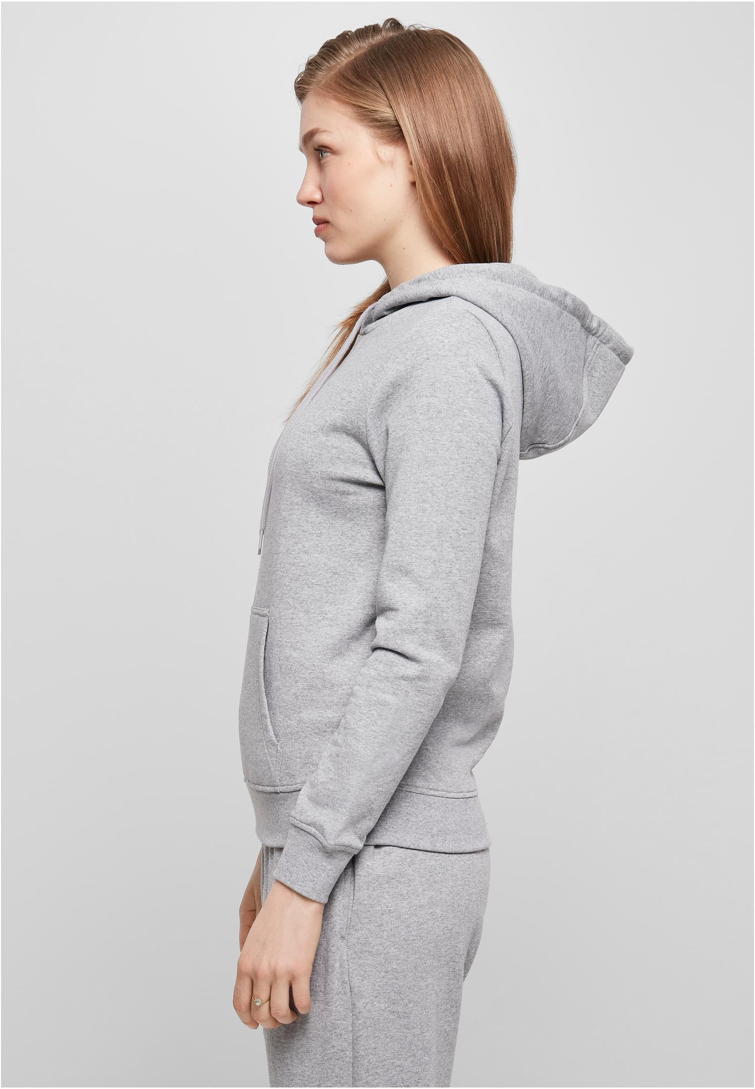 Ladies Basic Hoody heather grey | heather grey