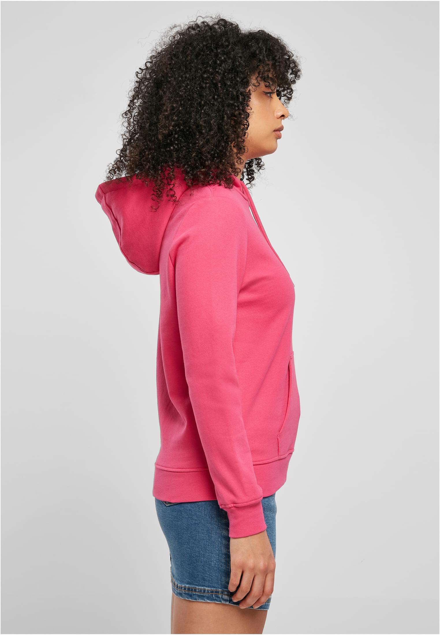 Ladies Basic Hoody hibiskus pink | hibiskus pink