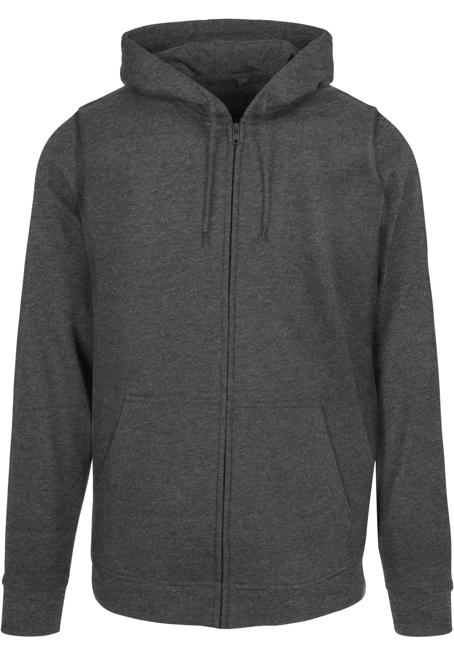 Basic Zip Hoody charcoal | charcoal