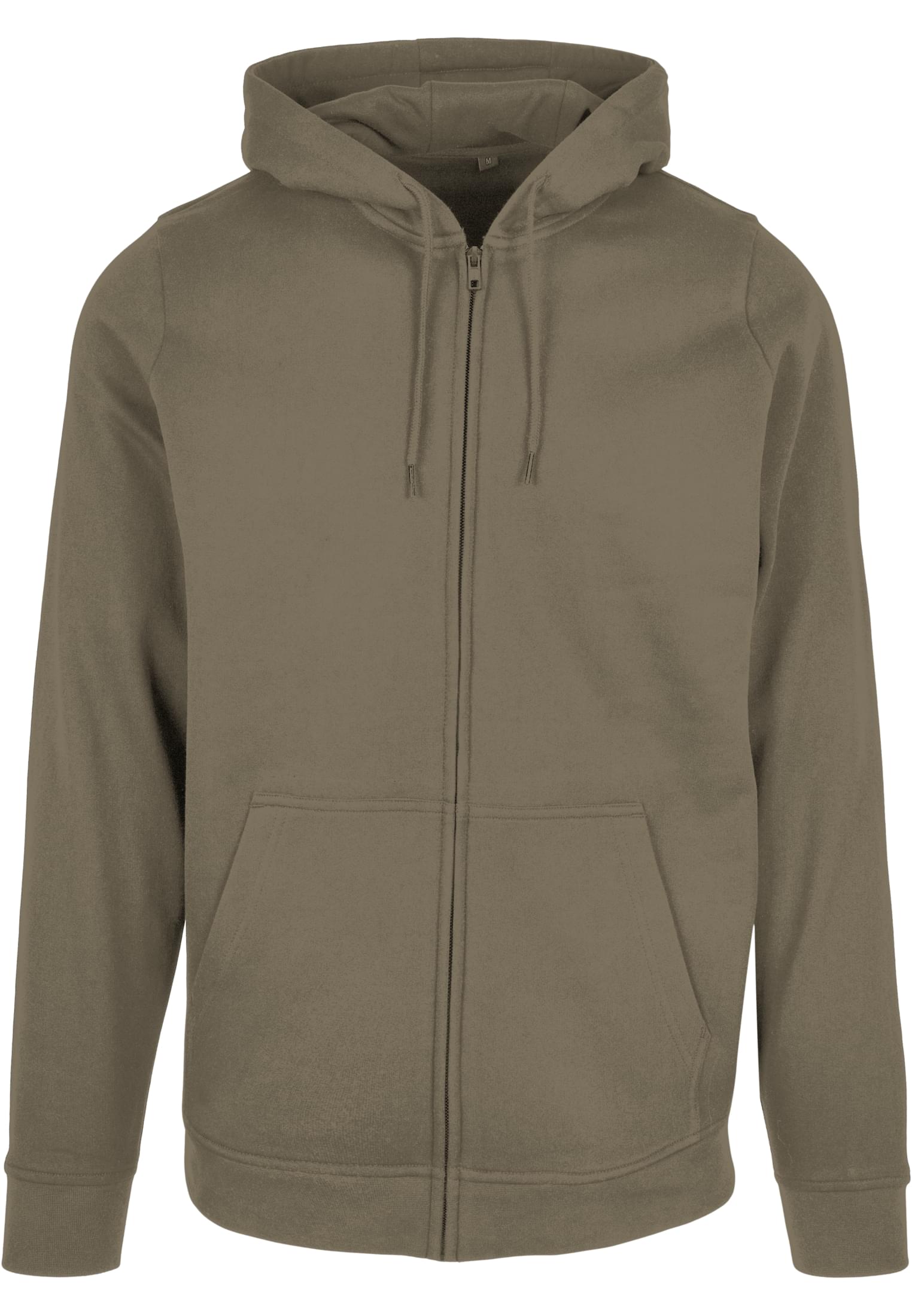 Basic Zip Hoody olive | olive