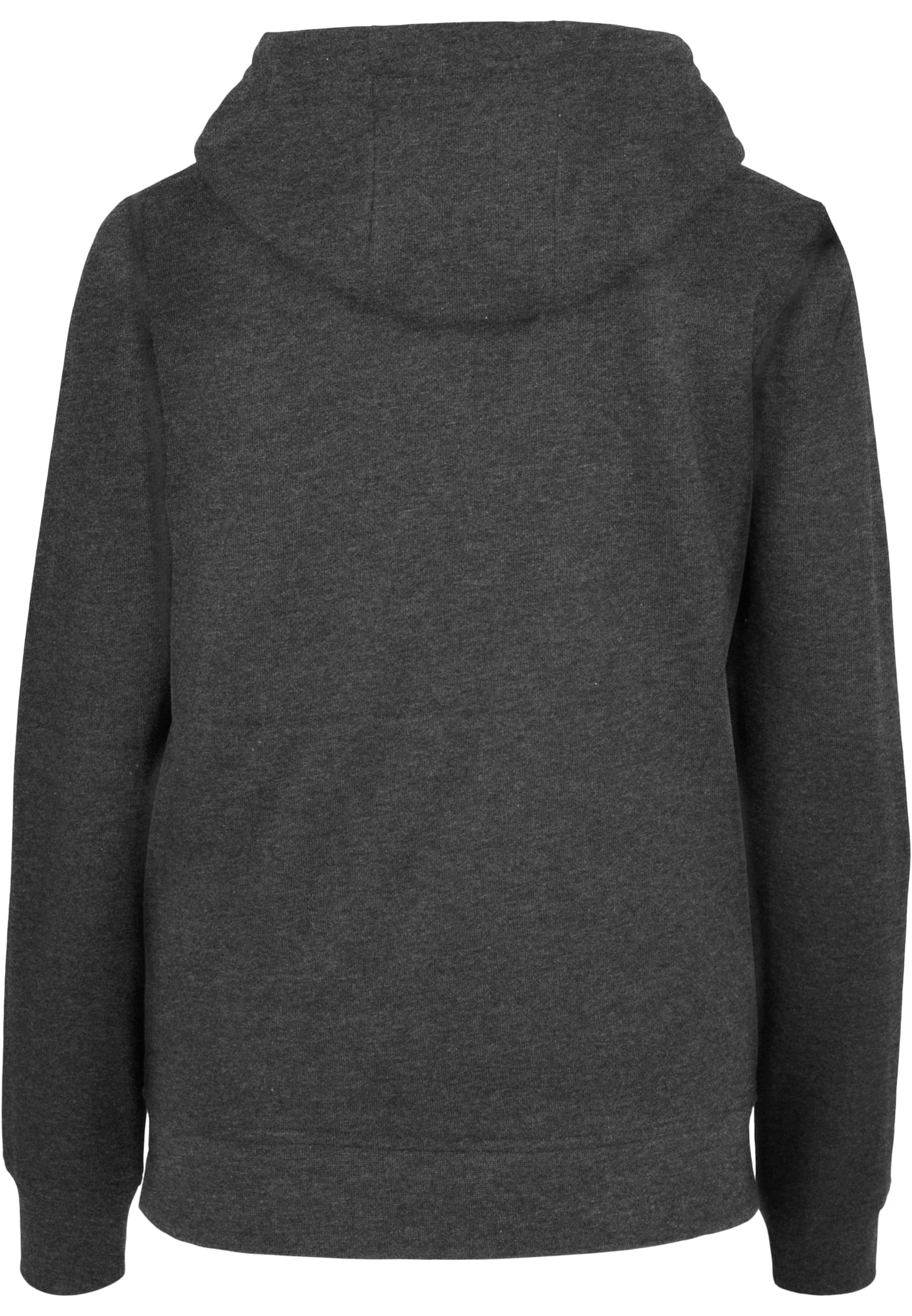 Ladies Basic Zip Hoody charcoal | charcoal