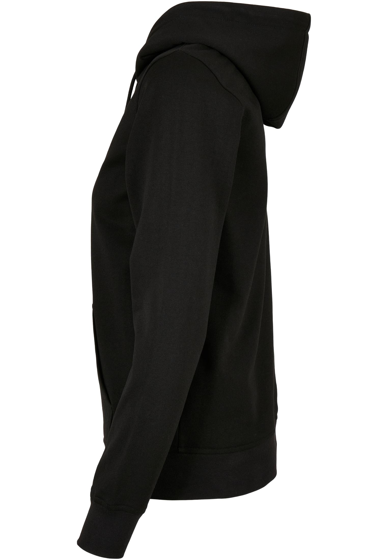 Ladies Basic Zip Hoody black | black