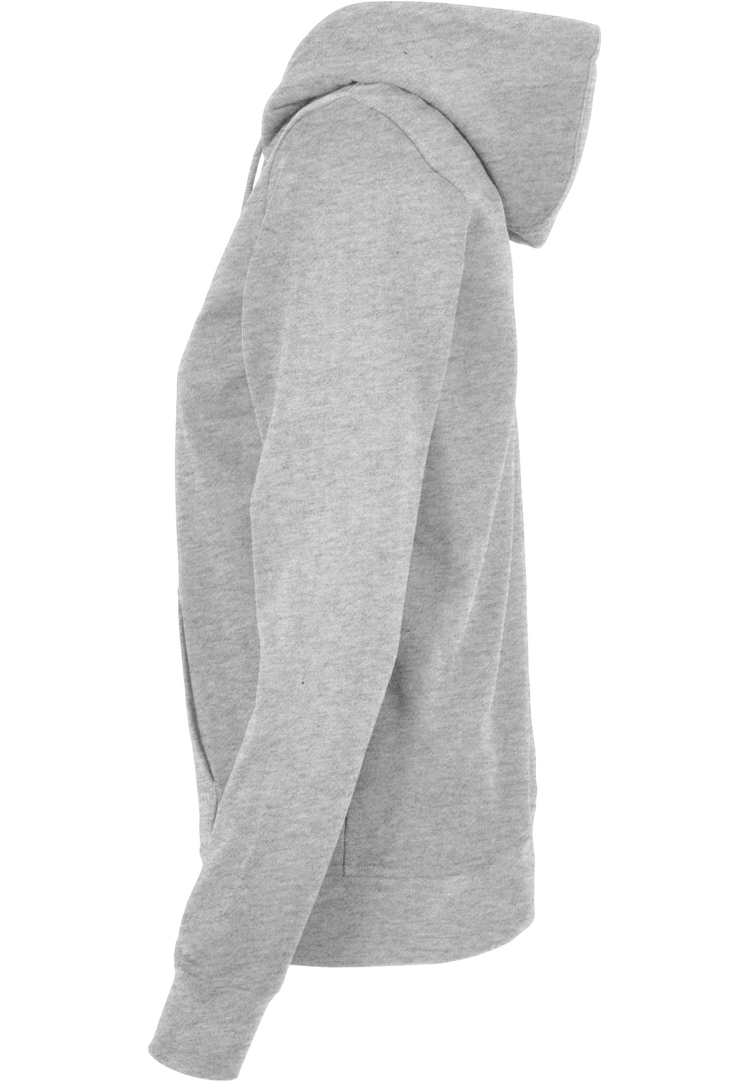 Ladies Basic Zip Hoody heather grey | heather grey