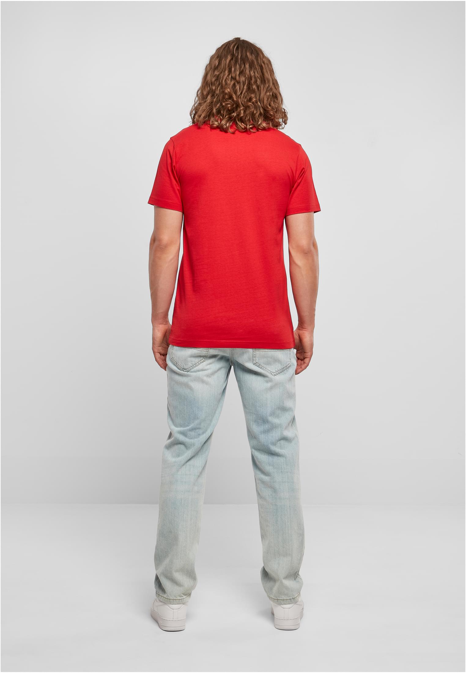 Basic Round Neck T-Shirt cityred | cityred