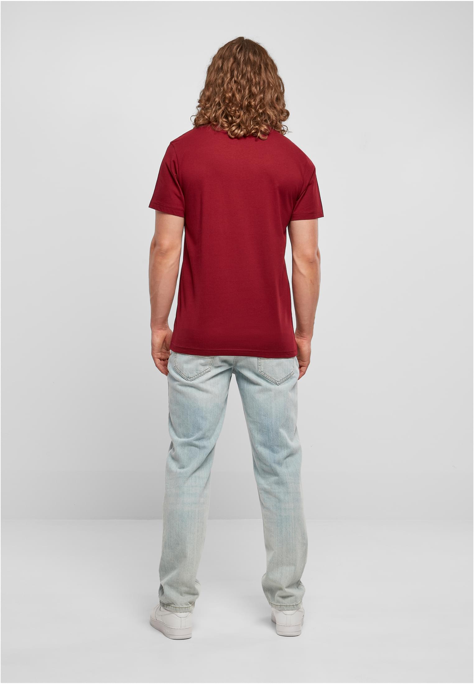 Basic Round Neck T-Shirt cherry | cherry