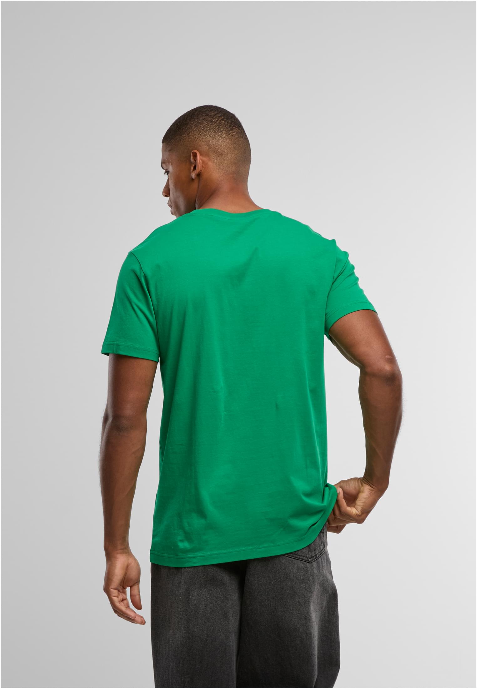 Basic Round Neck T-Shirt c.green | c.green