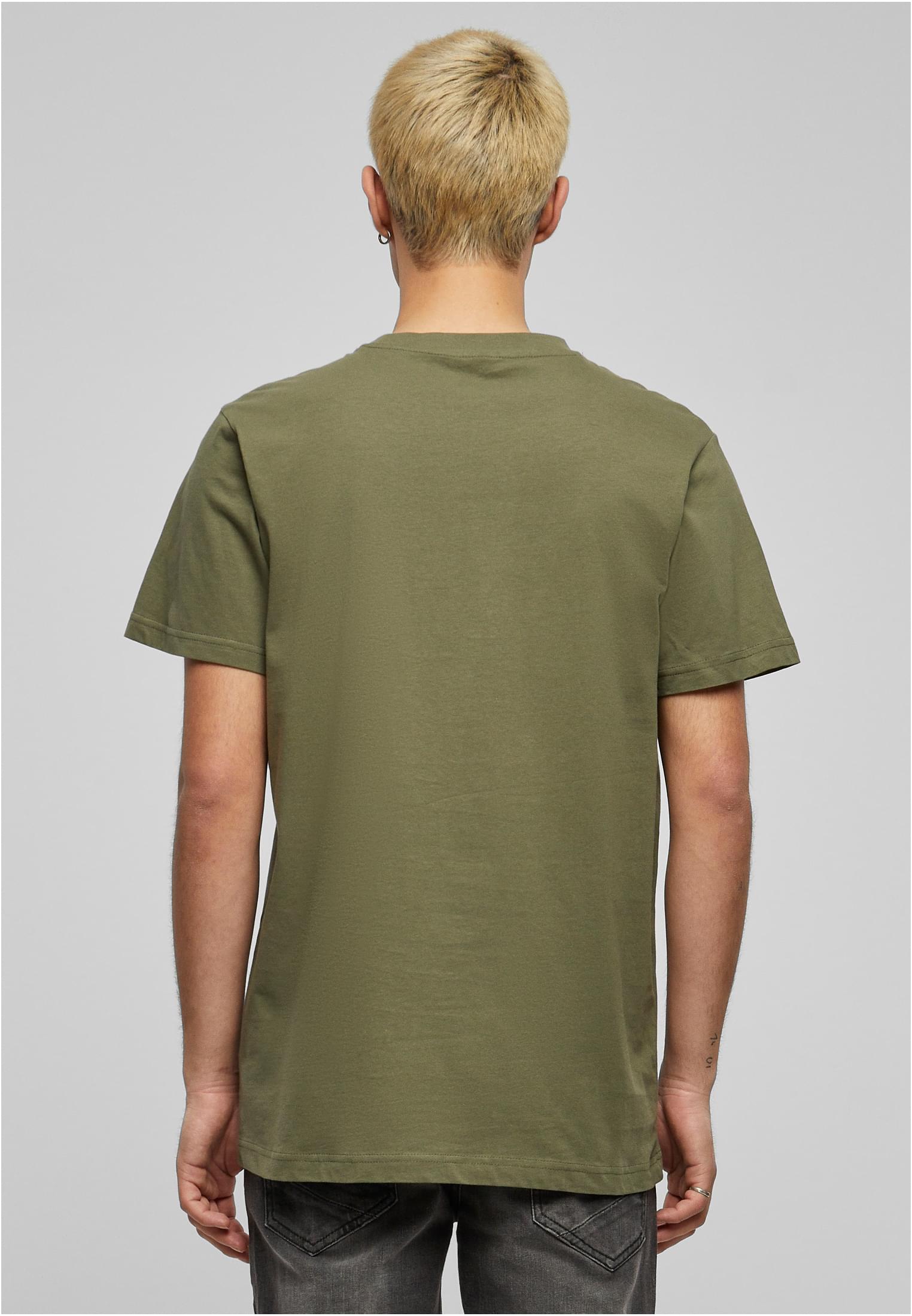 Basic Round Neck T-Shirt olive | olive