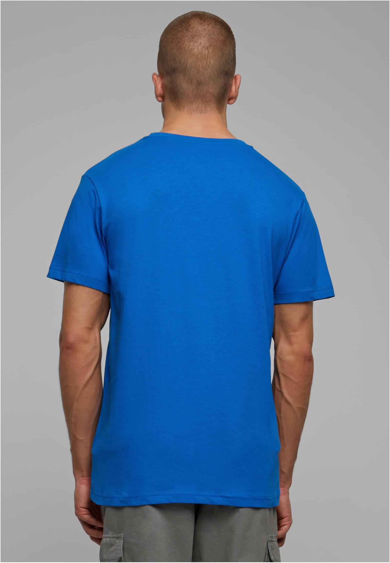 Basic Round Neck T-Shirt cobalt blue | cobalt blue