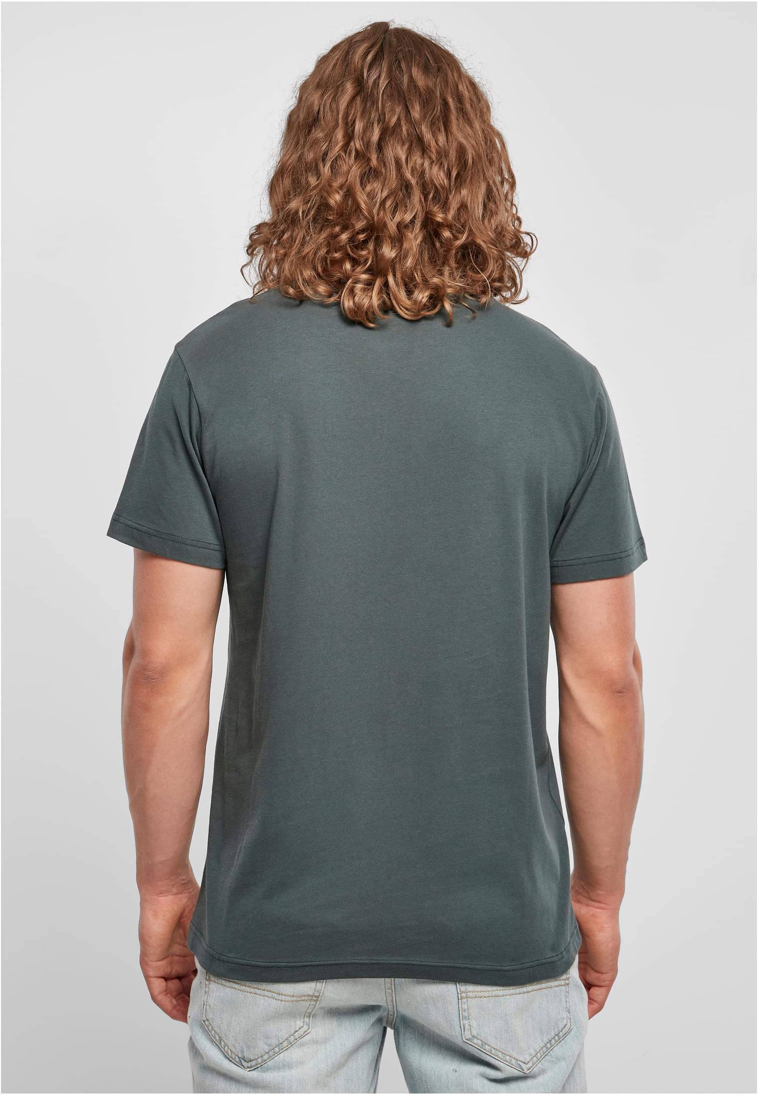 Basic Round Neck T-Shirt bottlegreen | bottlegreen