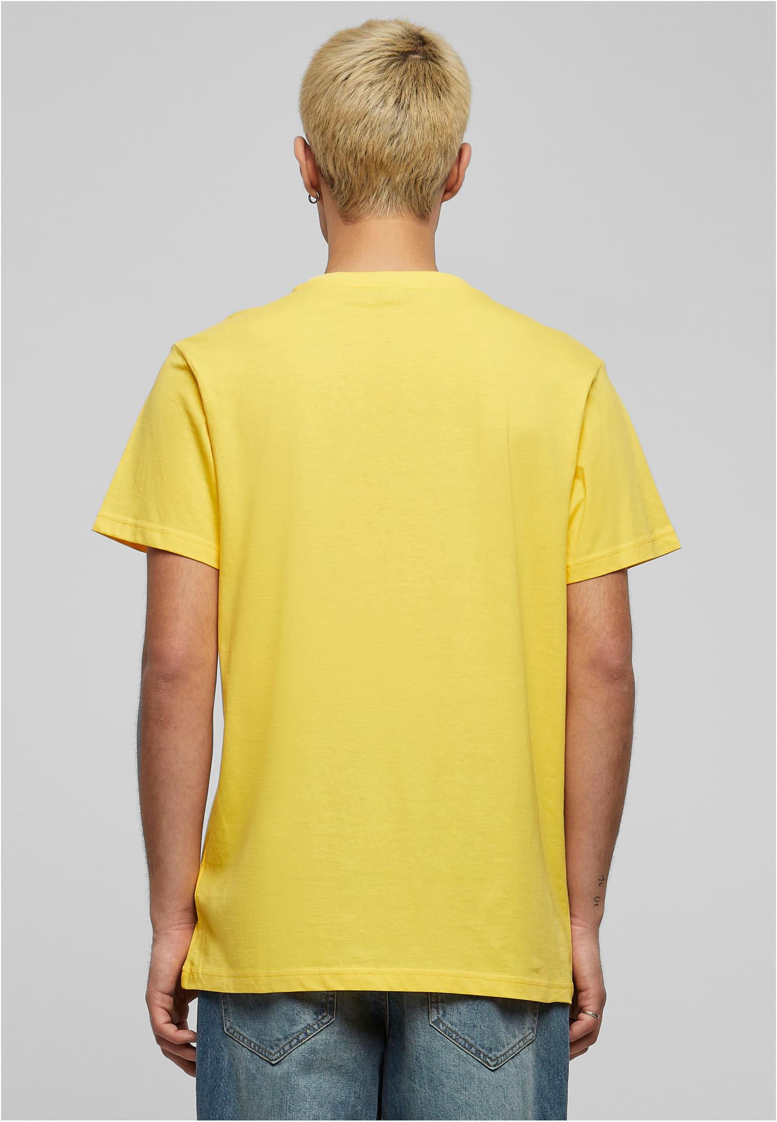 Basic Round Neck T-Shirt taxi yellow | taxi yellow