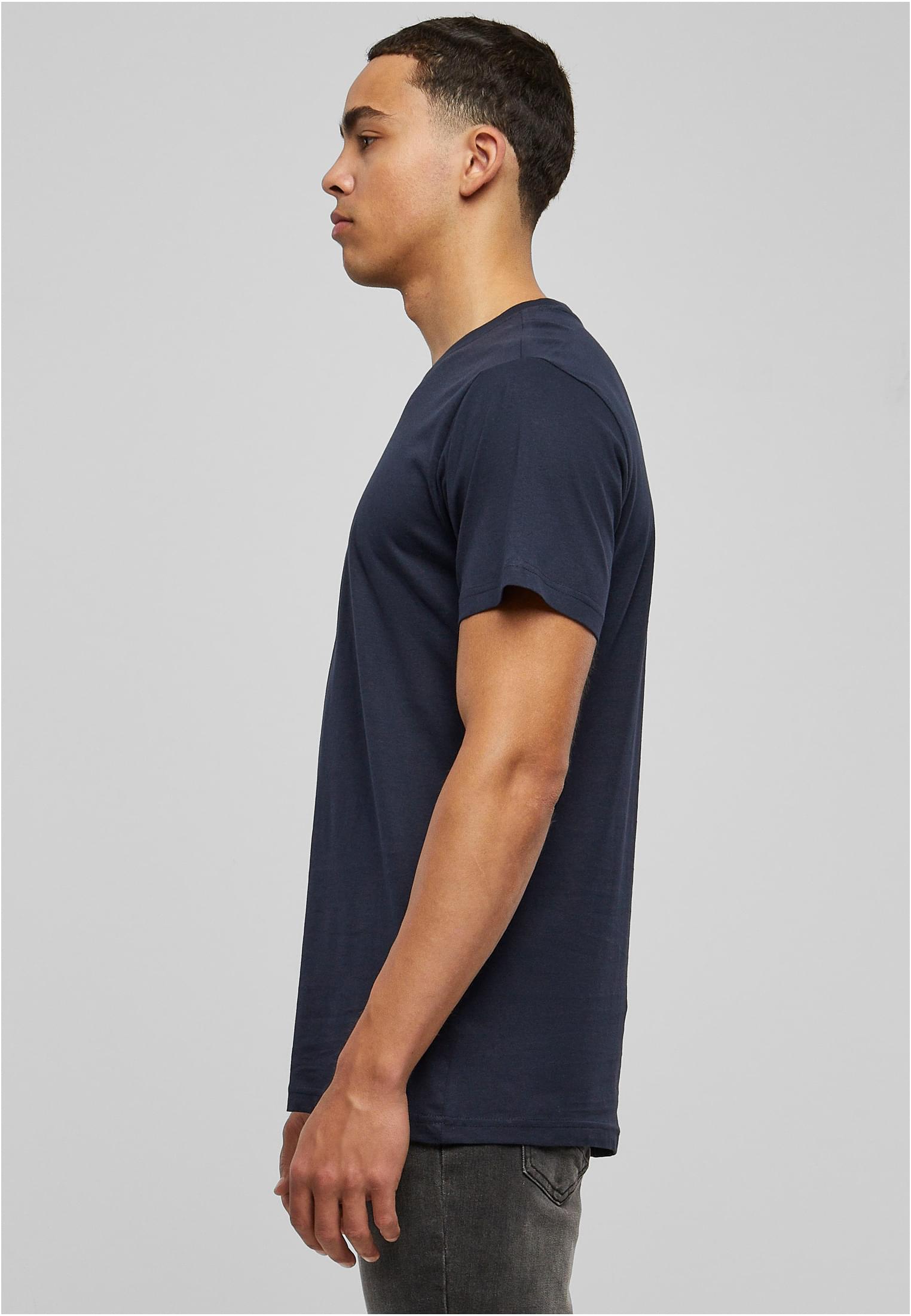 Basic Round Neck T-Shirt navy | navy