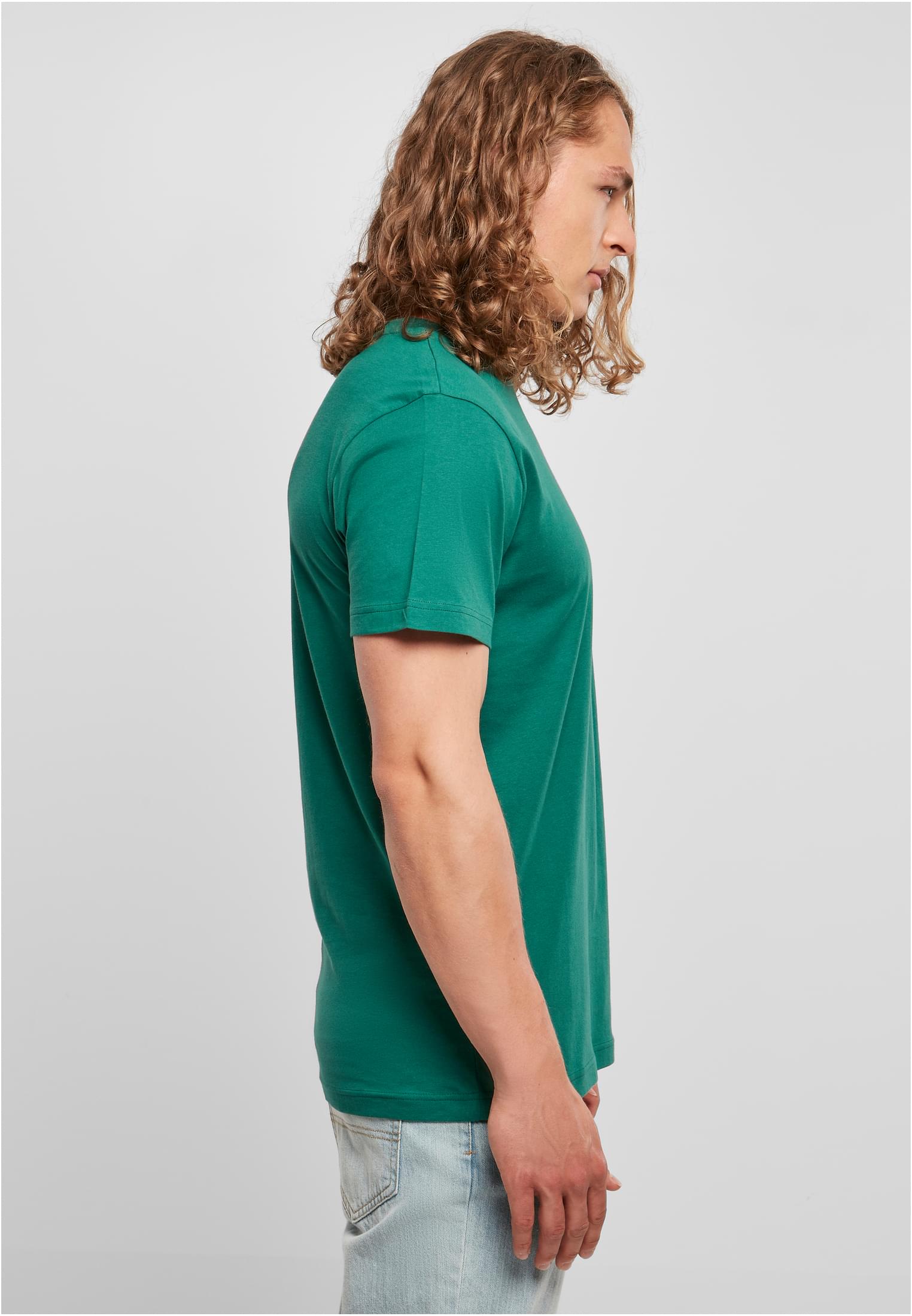 Basic Round Neck T-Shirt green | green