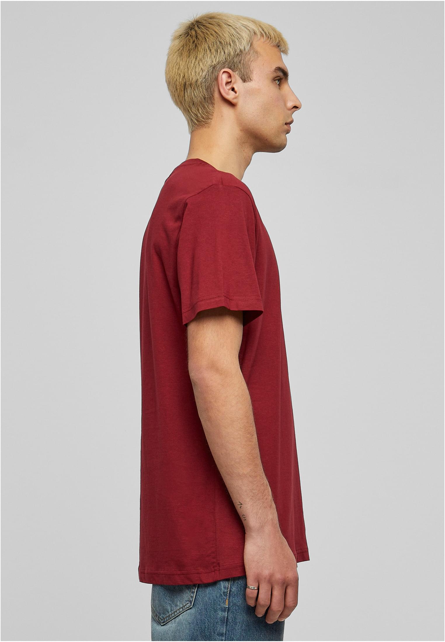 Basic Round Neck T-Shirt cherry | cherry