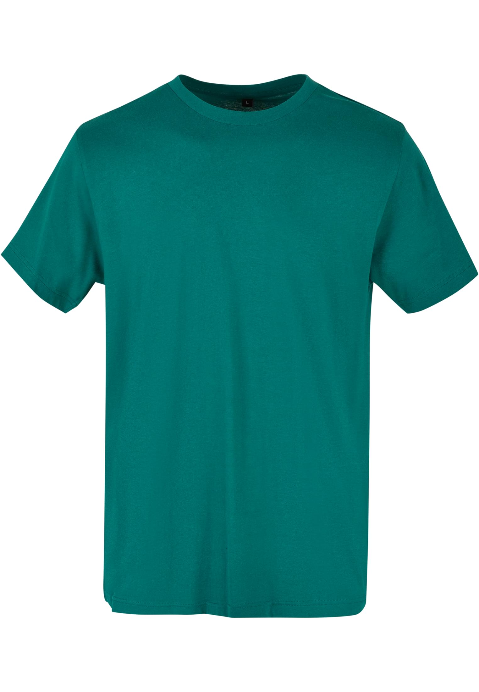 Basic Round Neck T-Shirt green | green