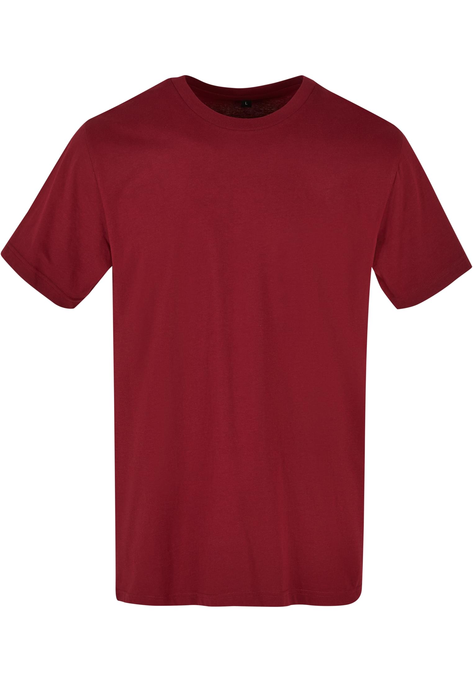 Basic Round Neck T-Shirt cherry | cherry