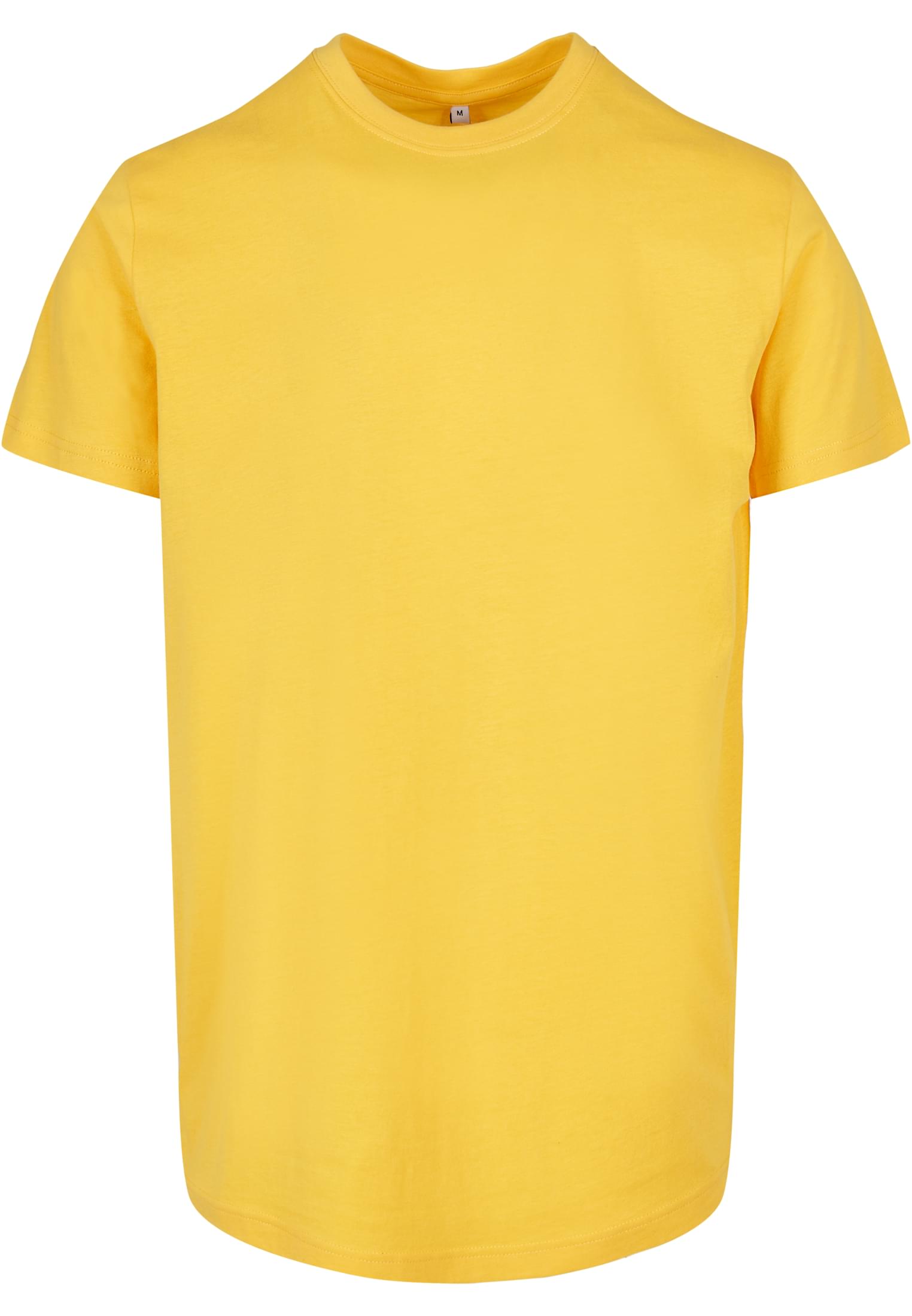 Basic Round Neck T-Shirt taxi yellow | taxi yellow