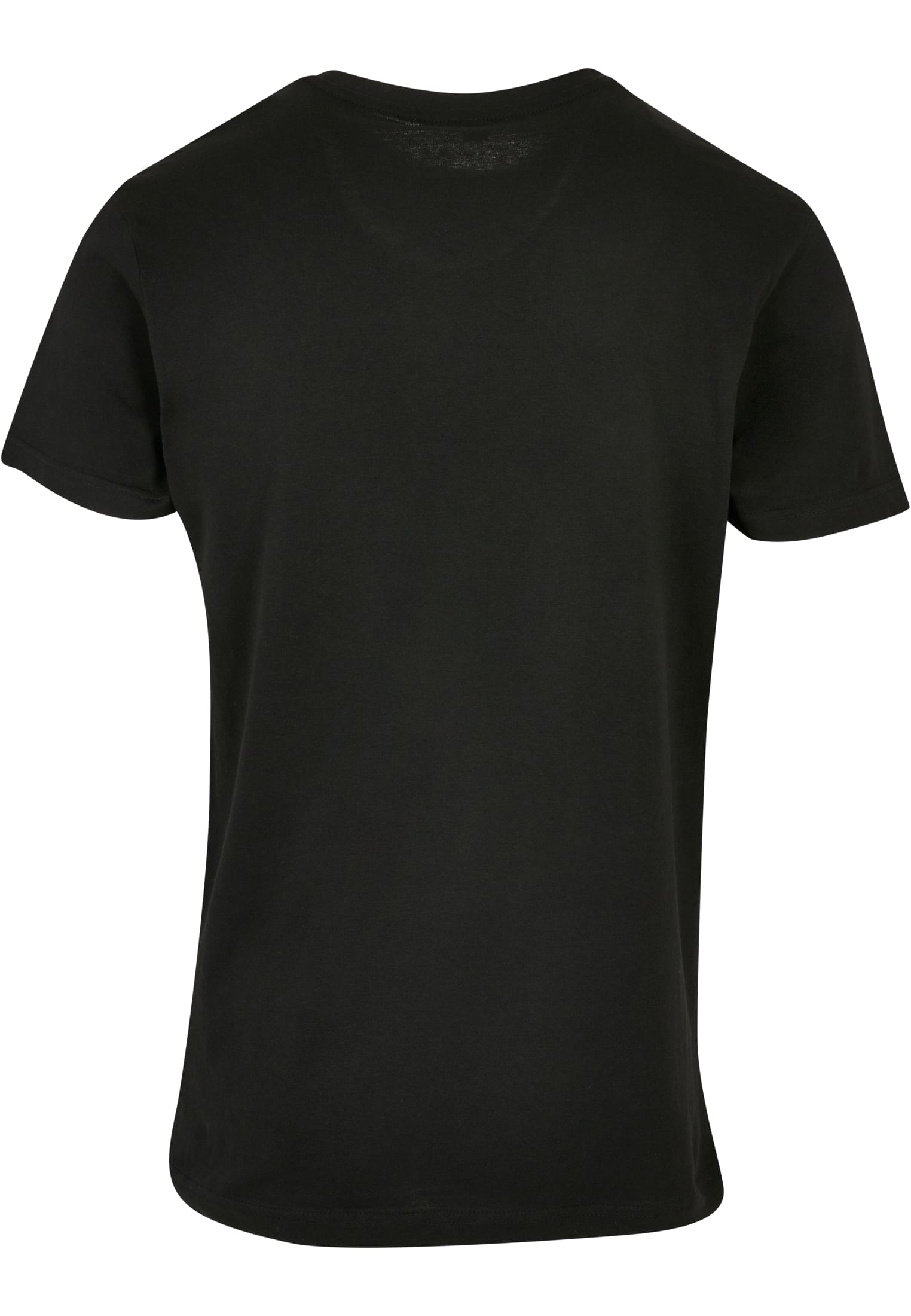 Basic Round Neck T-Shirt black | black
