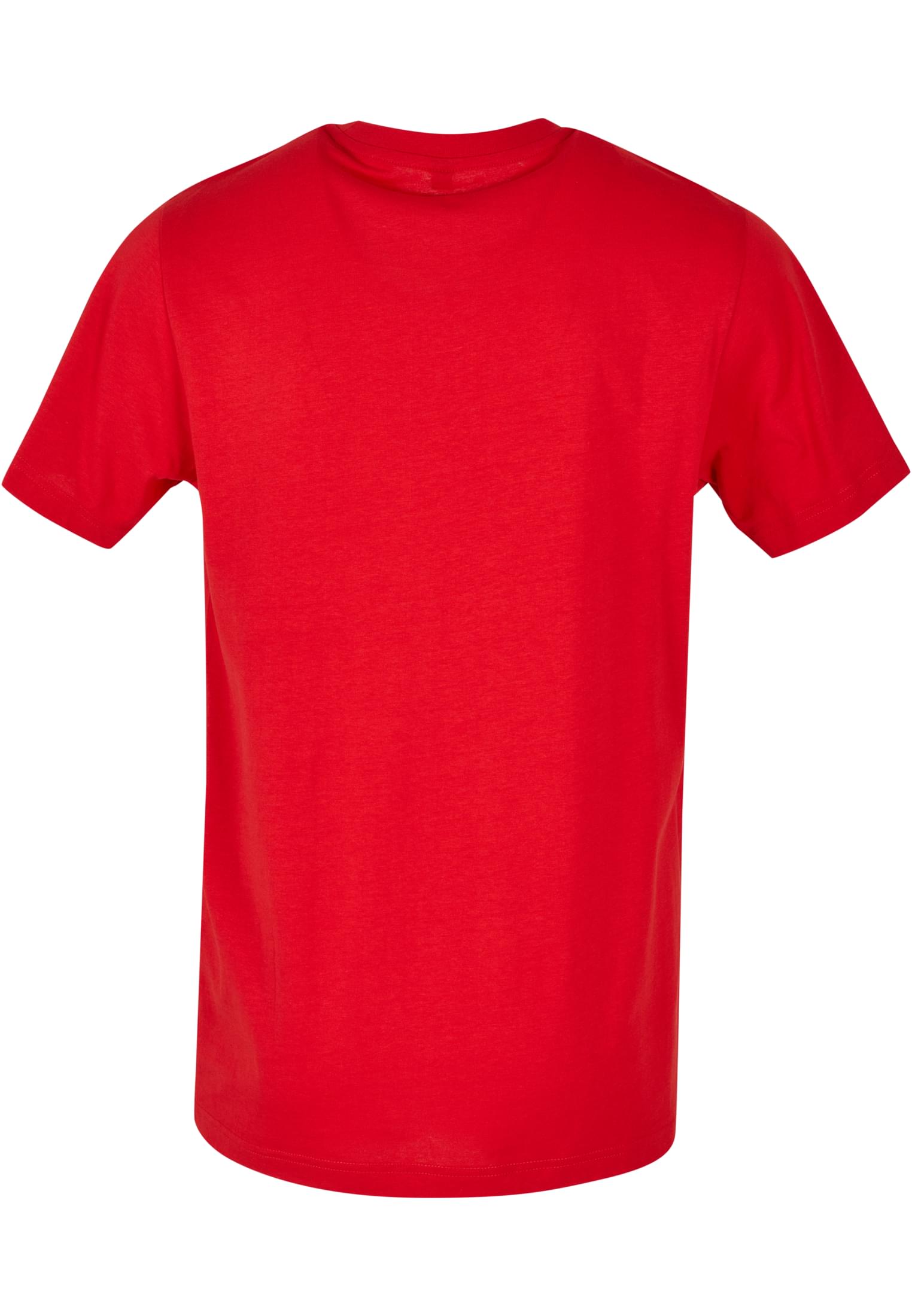 Basic Round Neck T-Shirt cityred | cityred