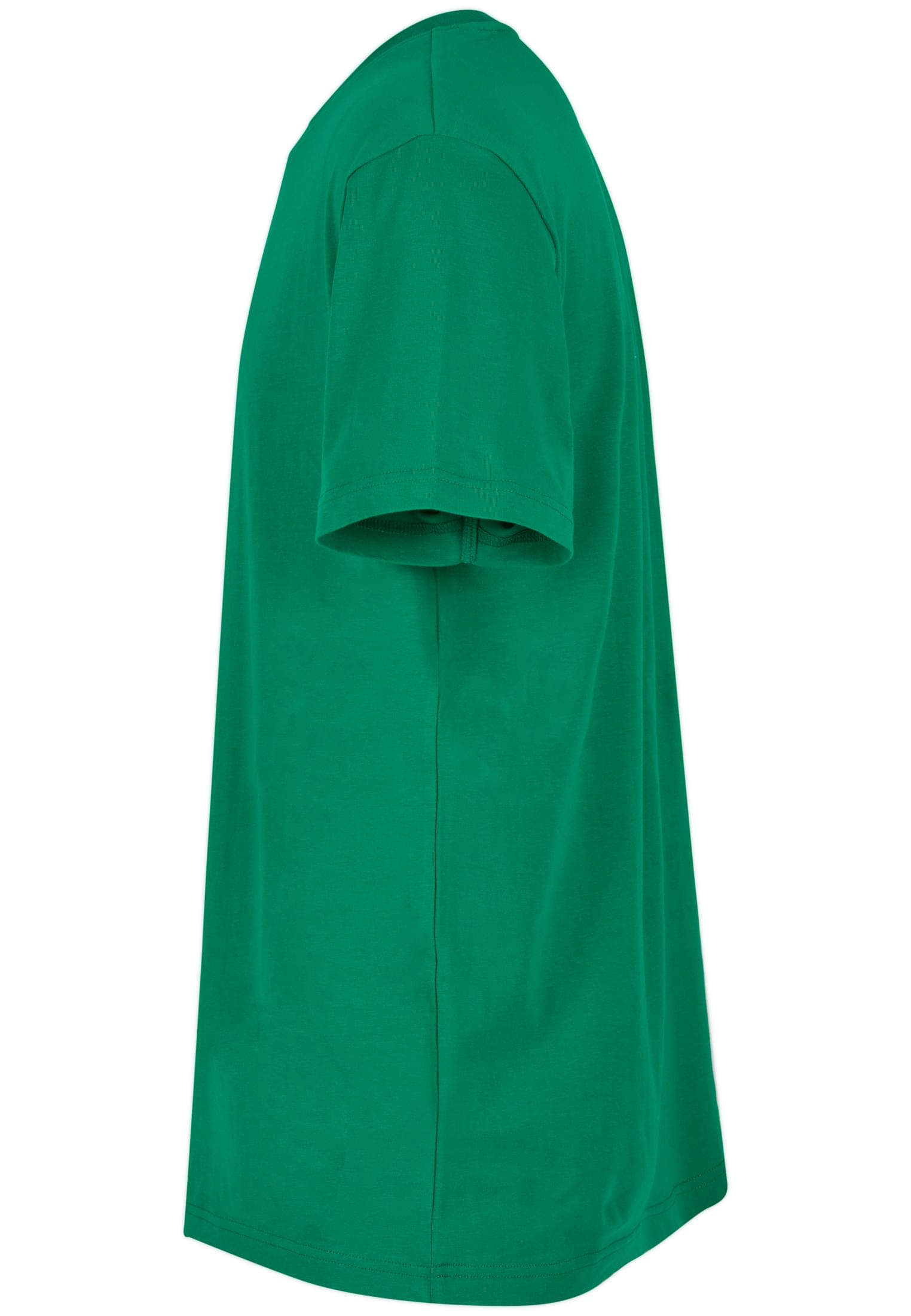 Basic Round Neck T-Shirt c.green | c.green