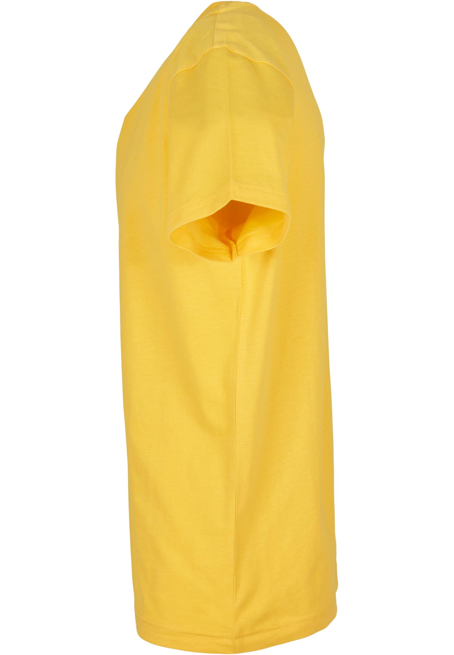 Basic Round Neck T-Shirt taxi yellow | taxi yellow