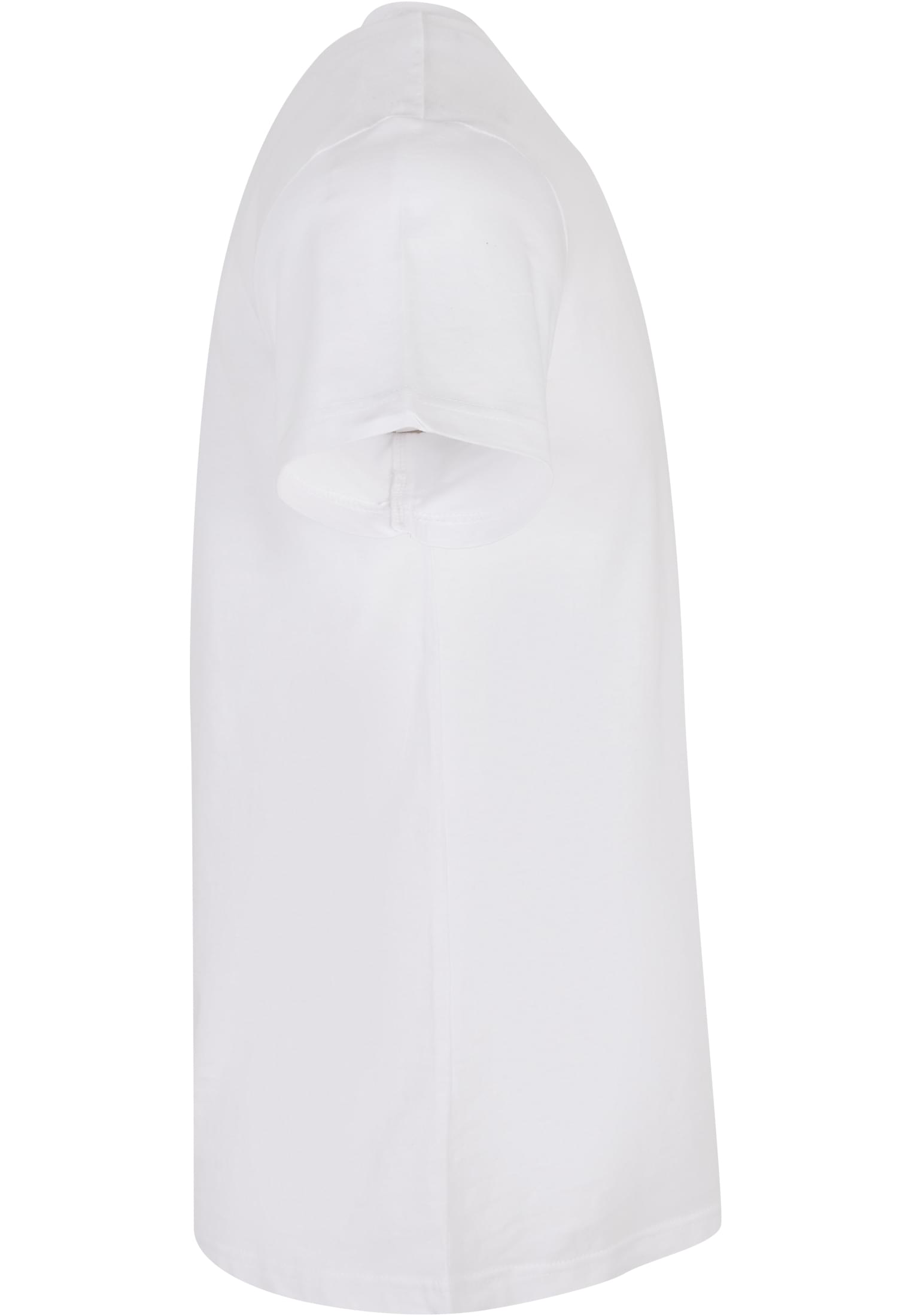 Basic Round Neck T-Shirt white | white