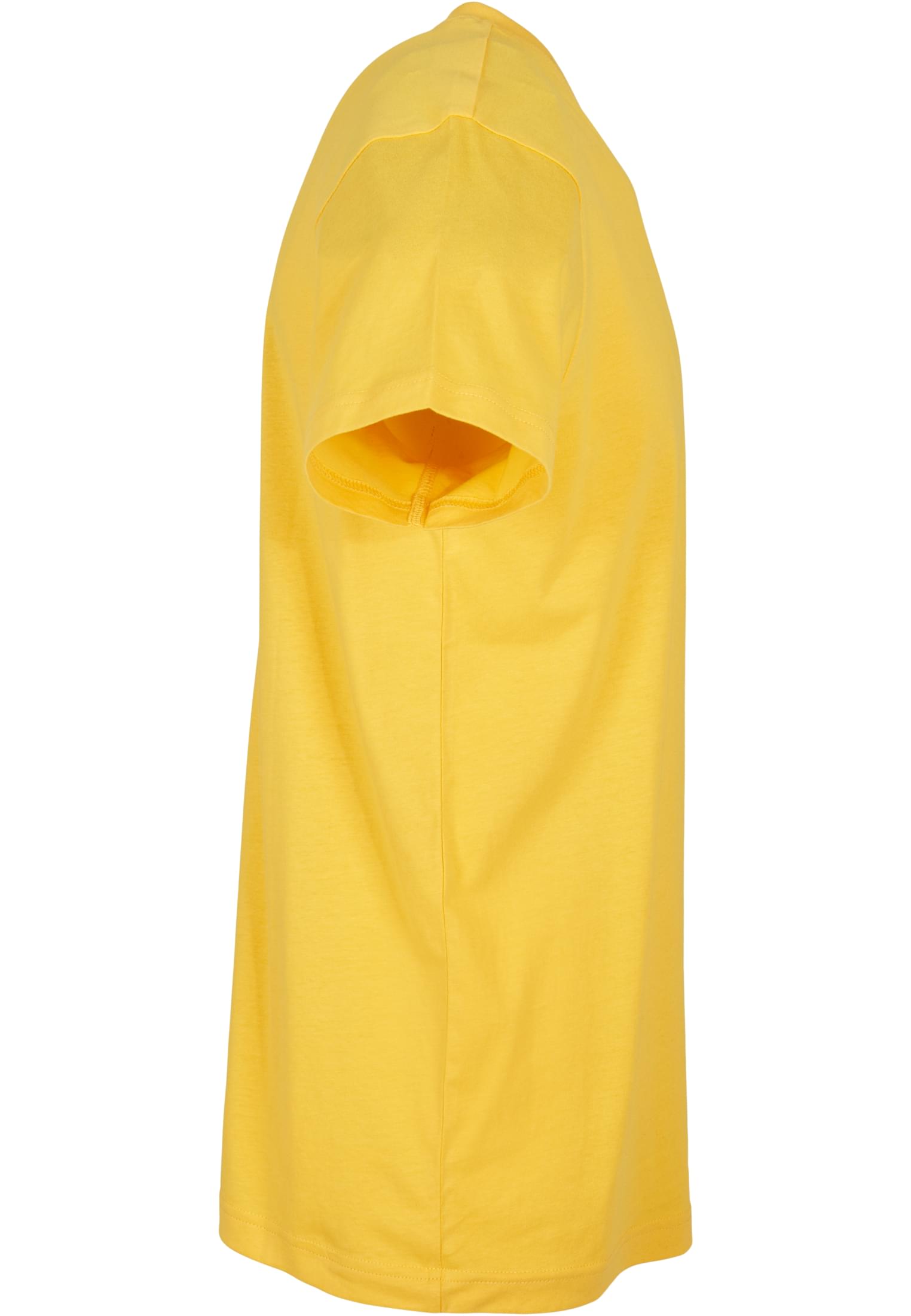 Basic Round Neck T-Shirt taxi yellow | taxi yellow