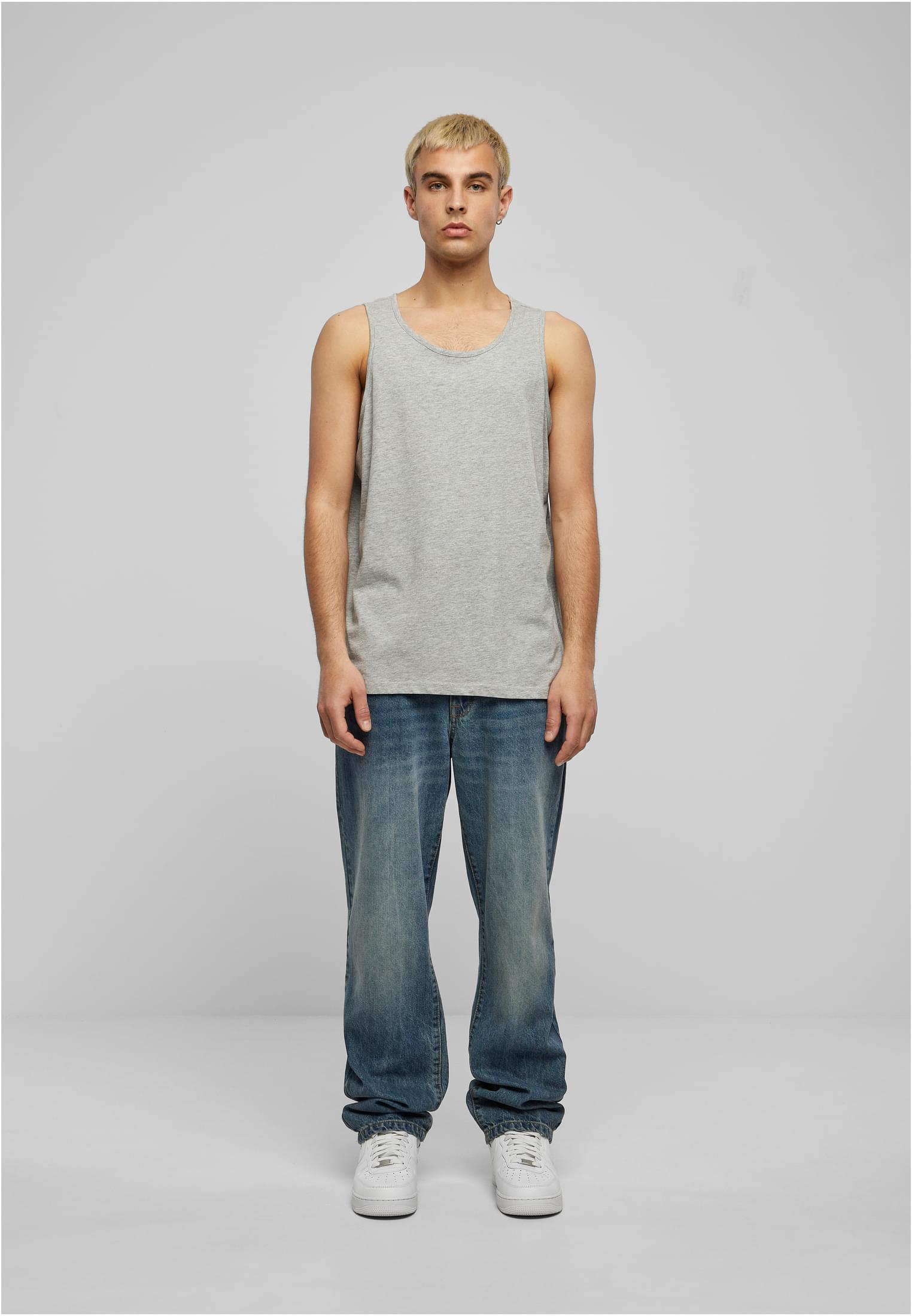 Basic Tank heather grey | heather grey