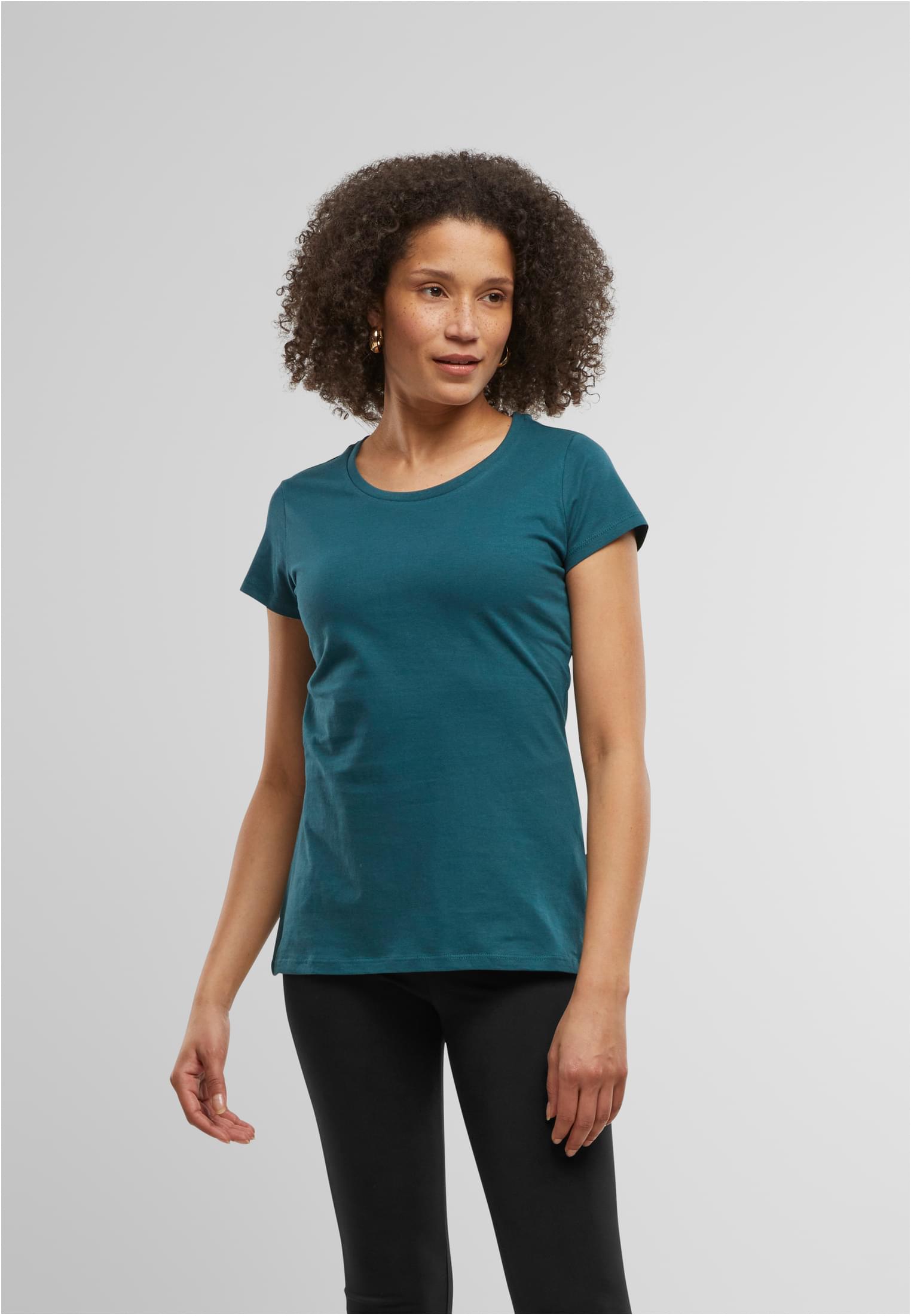 Ladies Basic Tee teal | teal