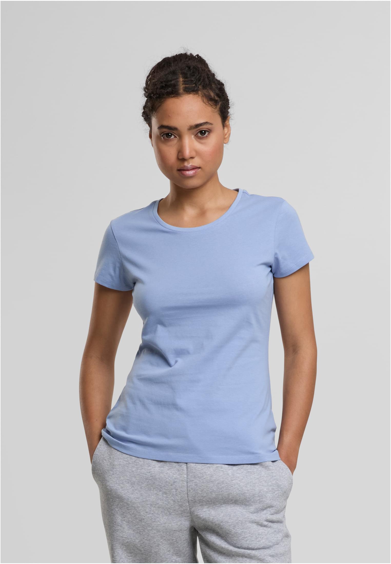Ladies Basic Tee powderblue | powderblue