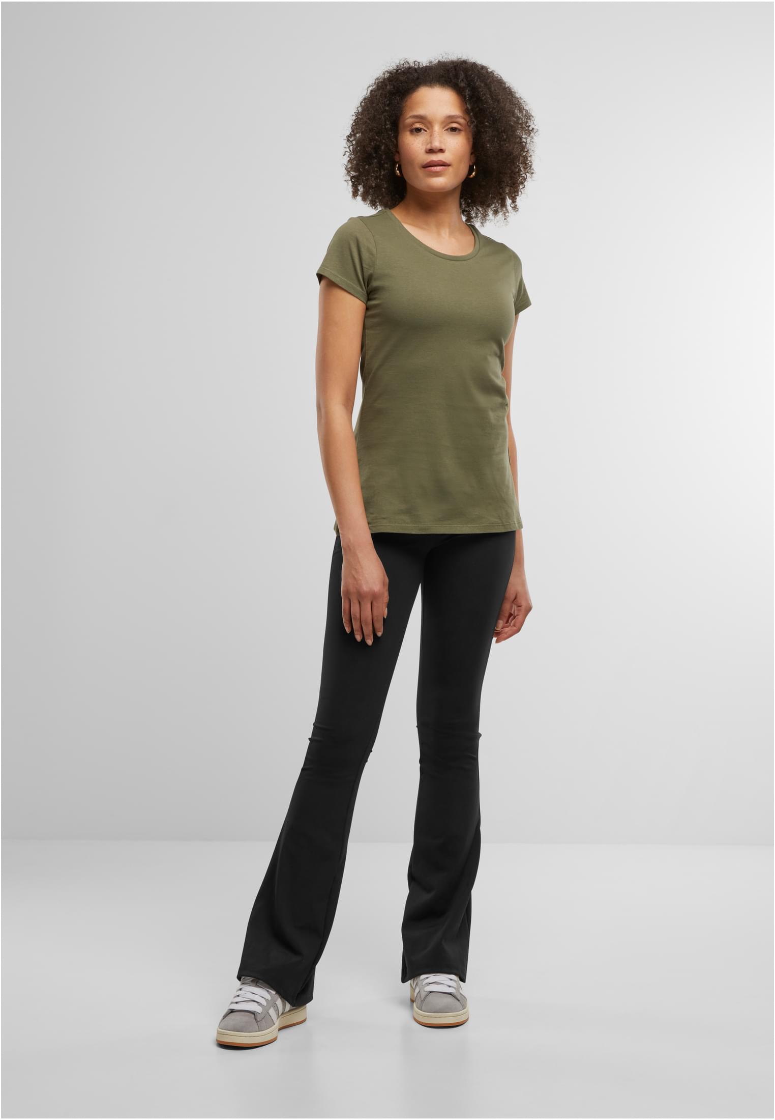 Ladies Basic Tee olive | olive