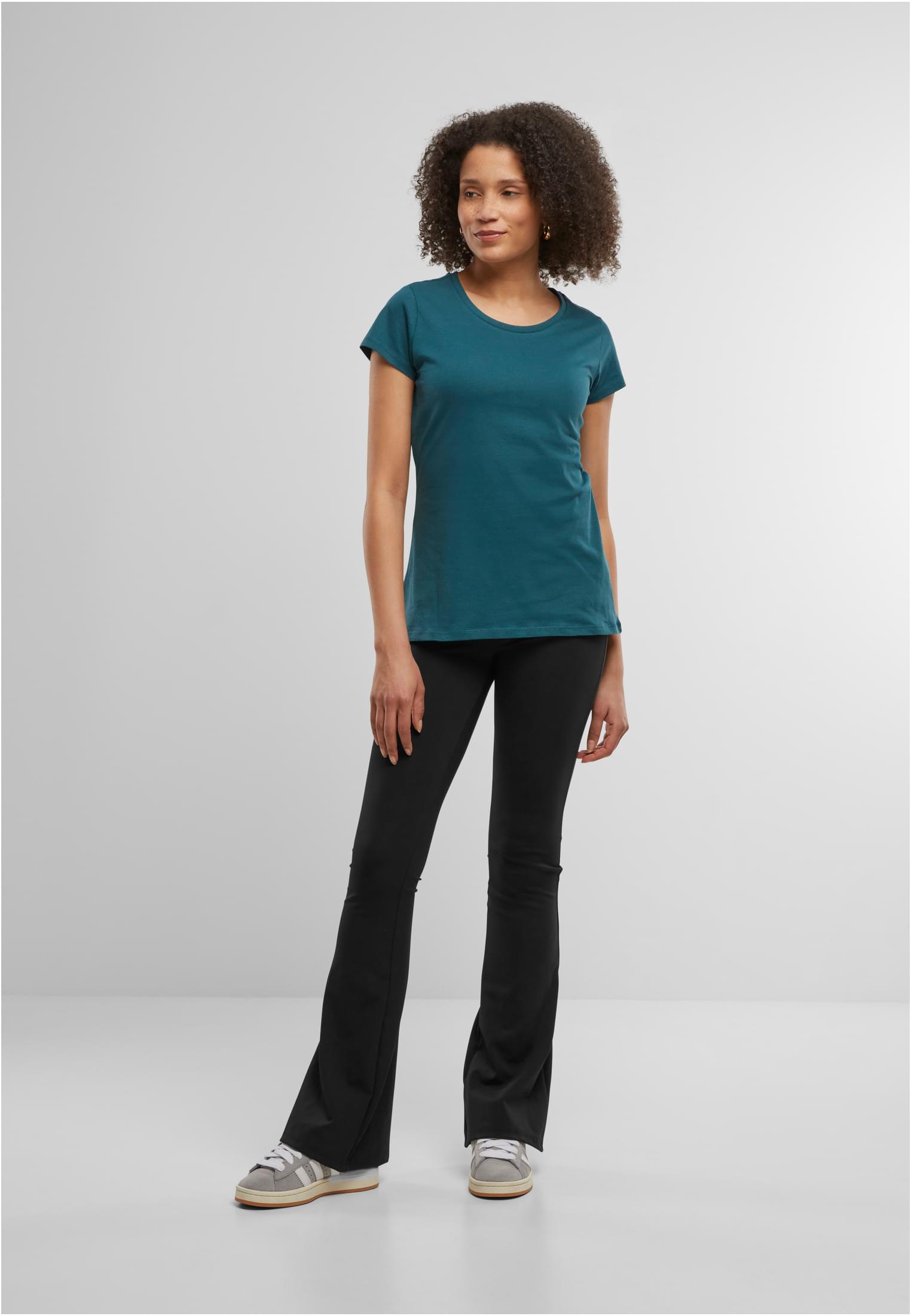 Ladies Basic Tee teal | teal