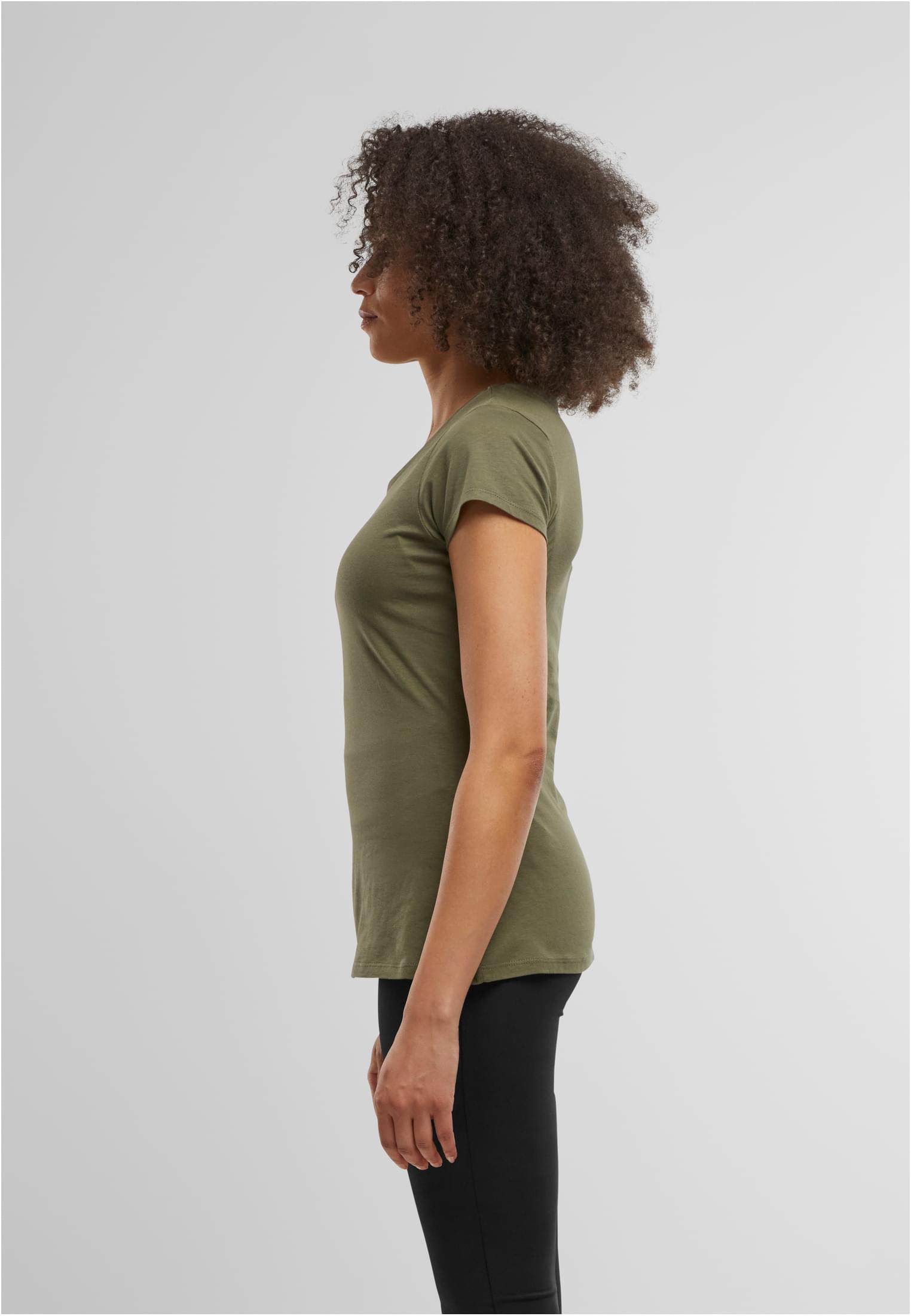 Ladies Basic Tee olive | olive