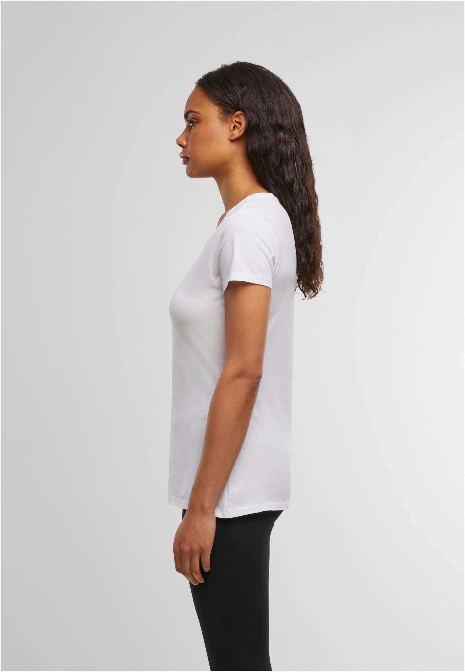 Ladies Basic Tee white | white