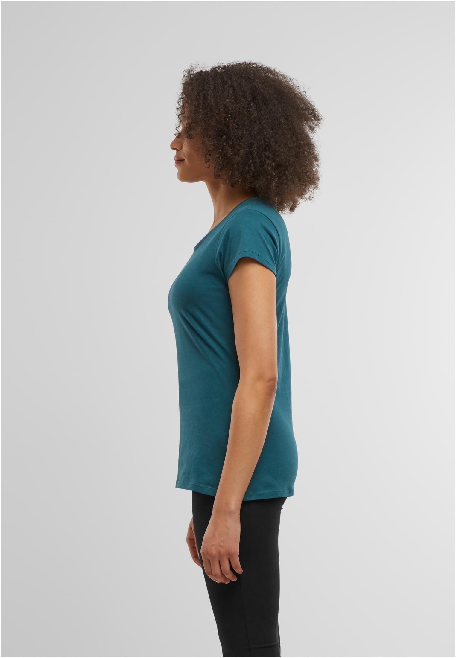 Ladies Basic Tee teal | teal