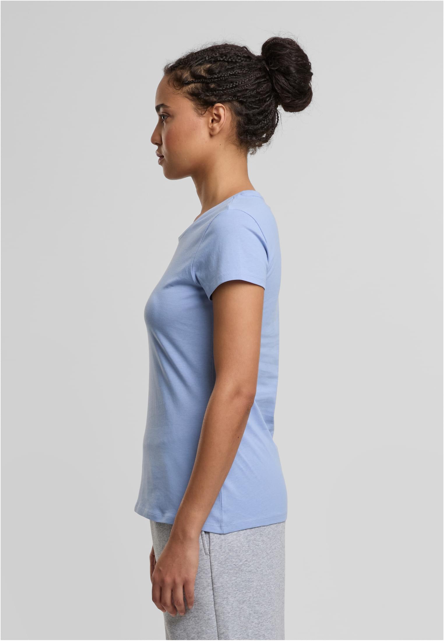 Ladies Basic Tee powderblue | powderblue