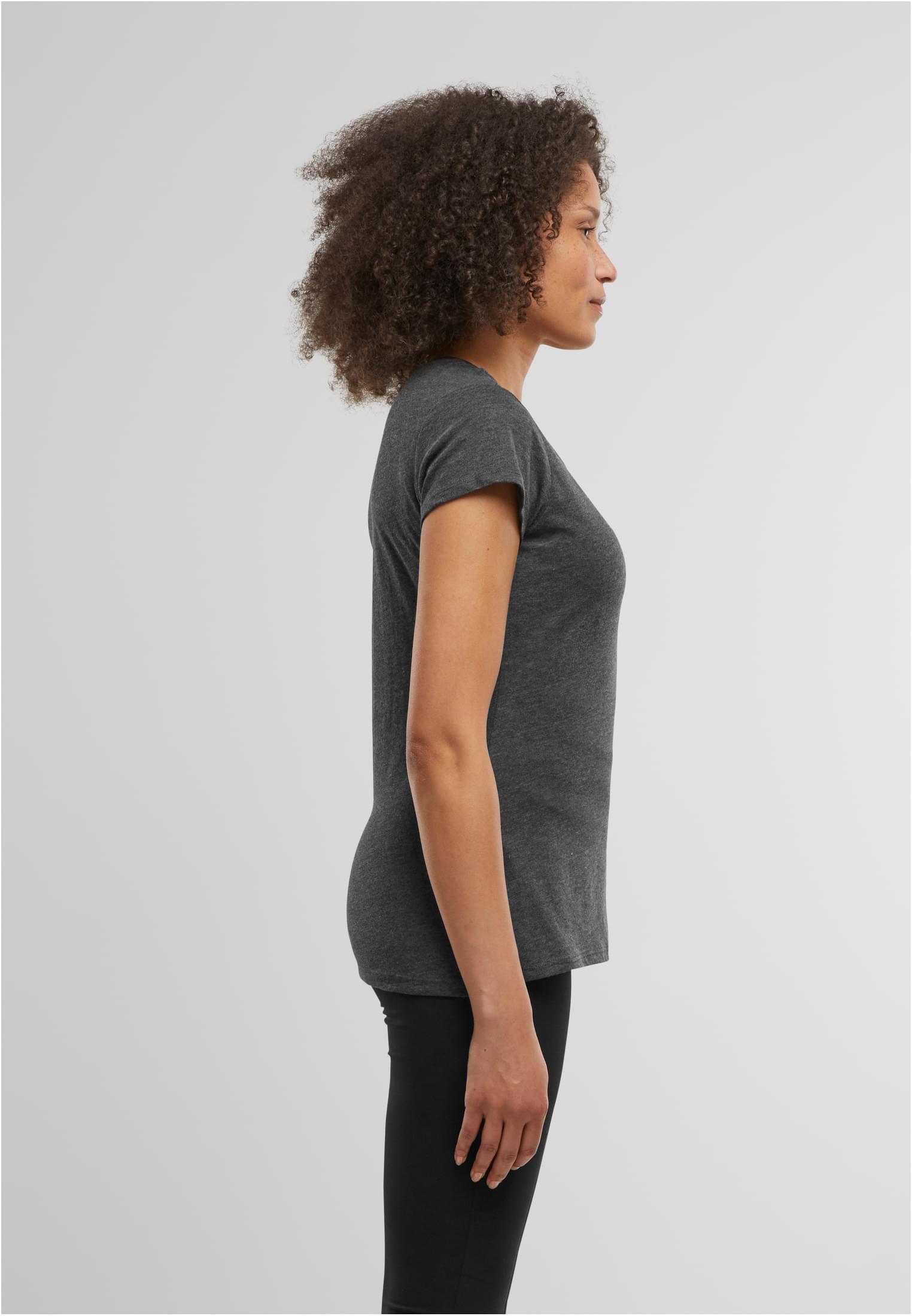 Ladies Basic Tee charcoal | charcoal