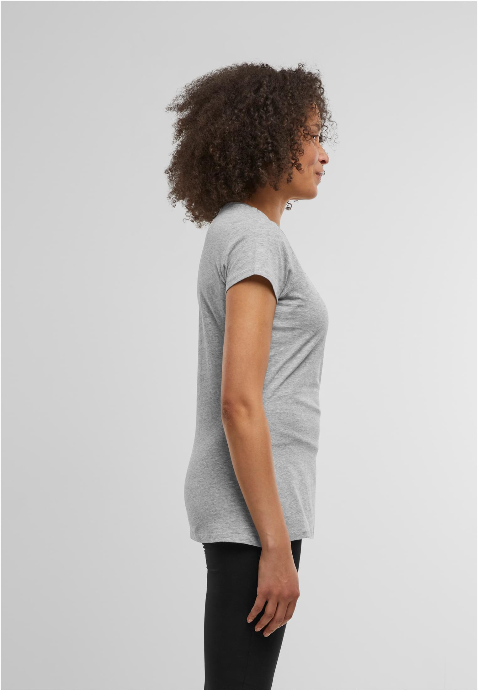 Ladies Basic Tee heather grey | heather grey